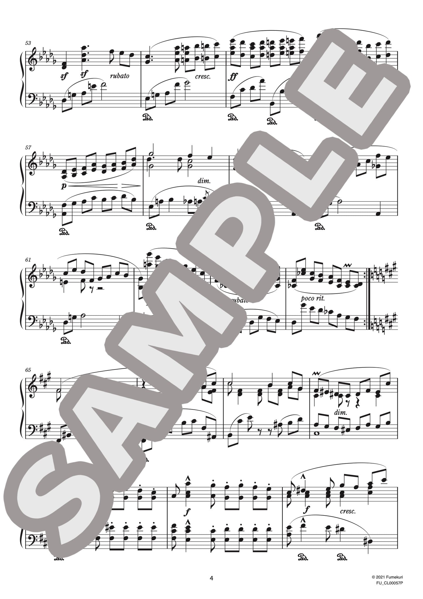 ピアノ・ソナタ 第5番 作品82 第1楽章 RONDÓ Allegro(ALBÉNIZ) / クラシック・オリジナル楽曲【中上級】
