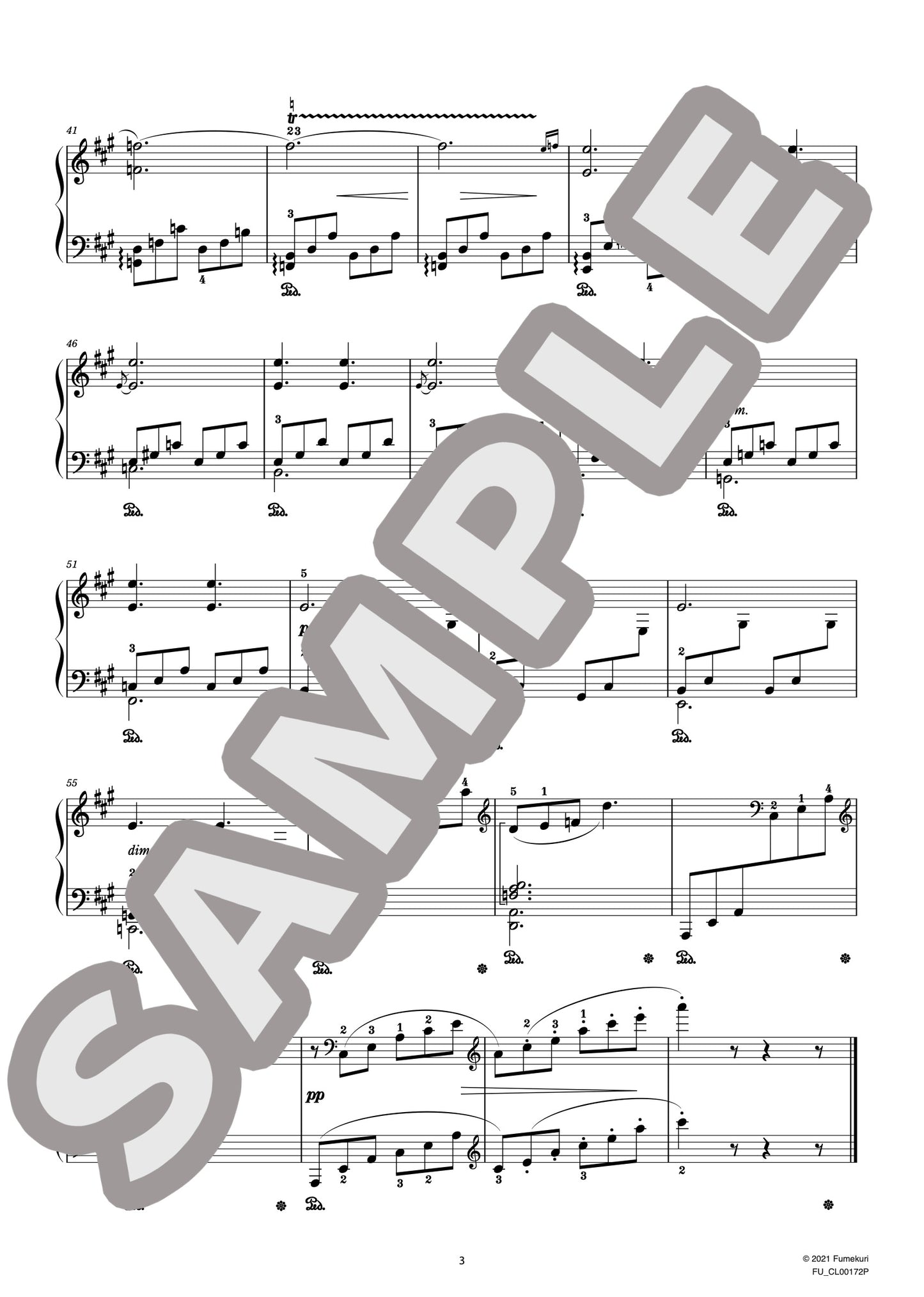 抒情小曲集 第7集 作品62 より 夢景色(まぼろし)(GRIEG) / クラシック・オリジナル楽曲【中上級】
