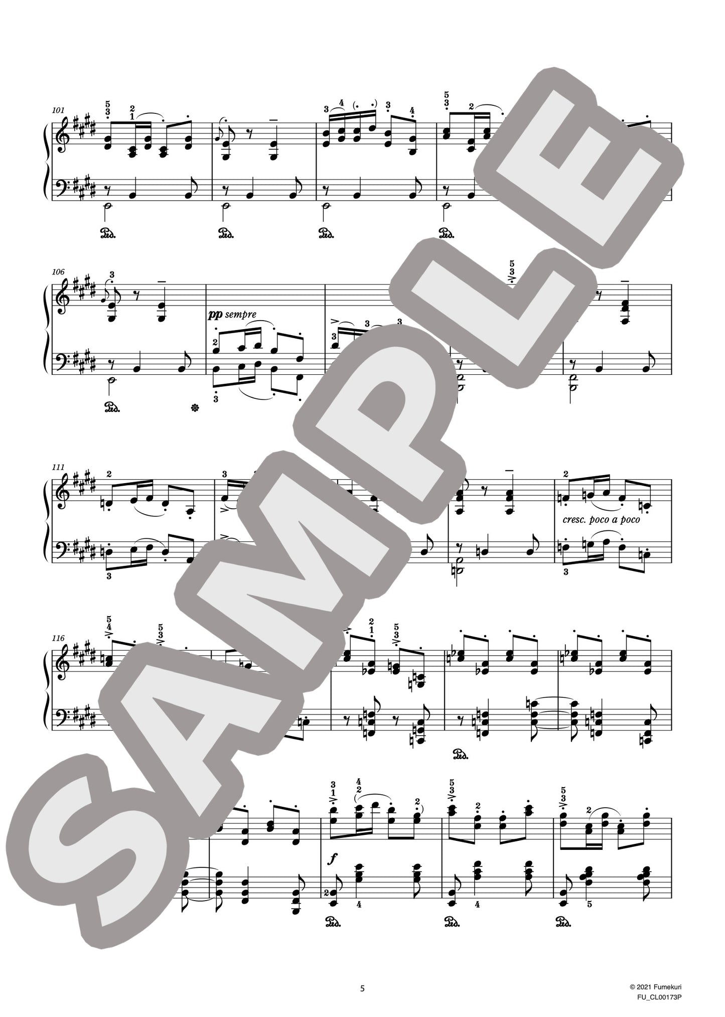 抒情小曲集 第7集 作品62 より 家路(GRIEG) / クラシック・オリジナル楽曲【中上級】