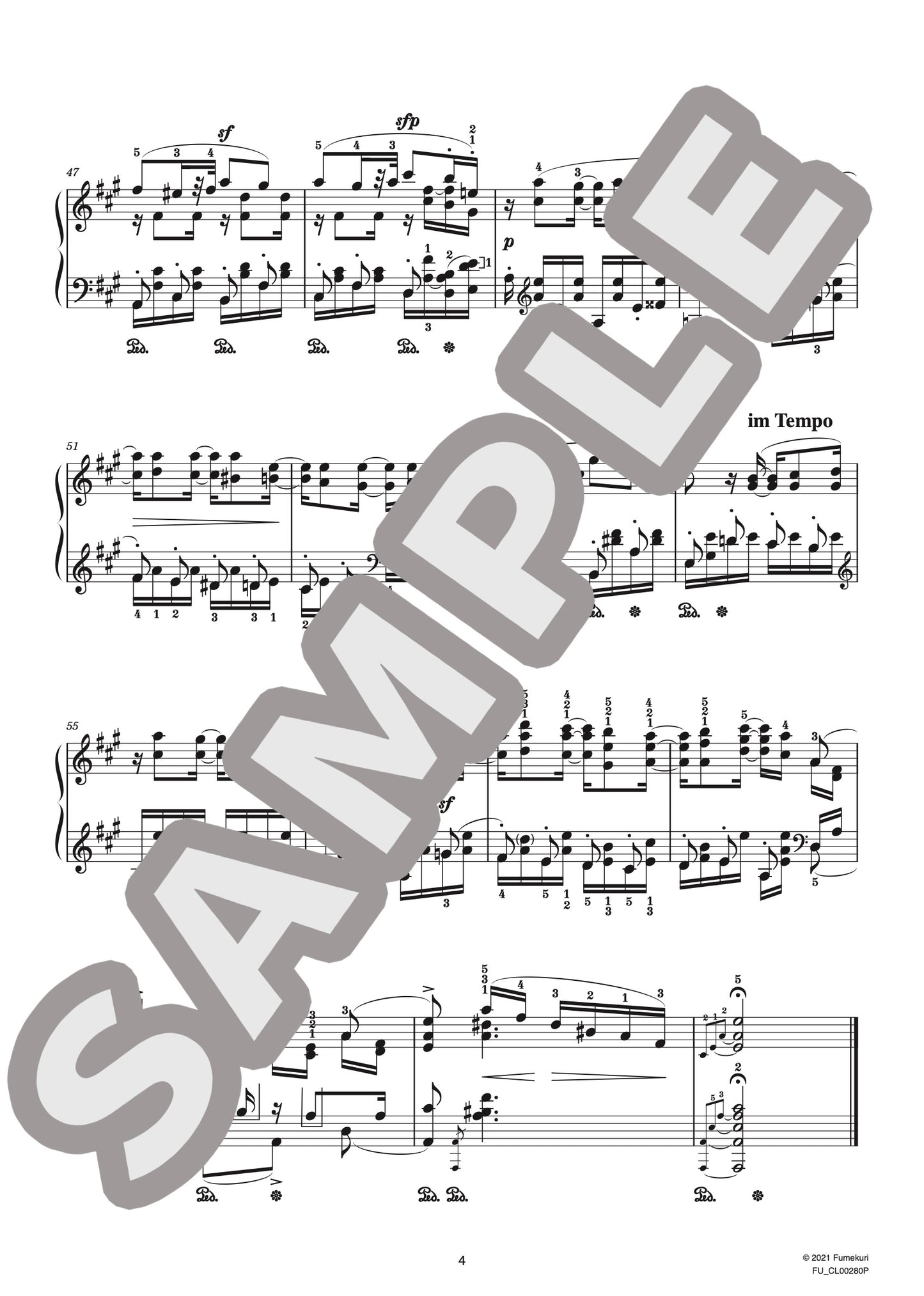 音楽帳 作品124 より 幻想曲(SCHUMANN) / クラシック・オリジナル楽曲【中上級】