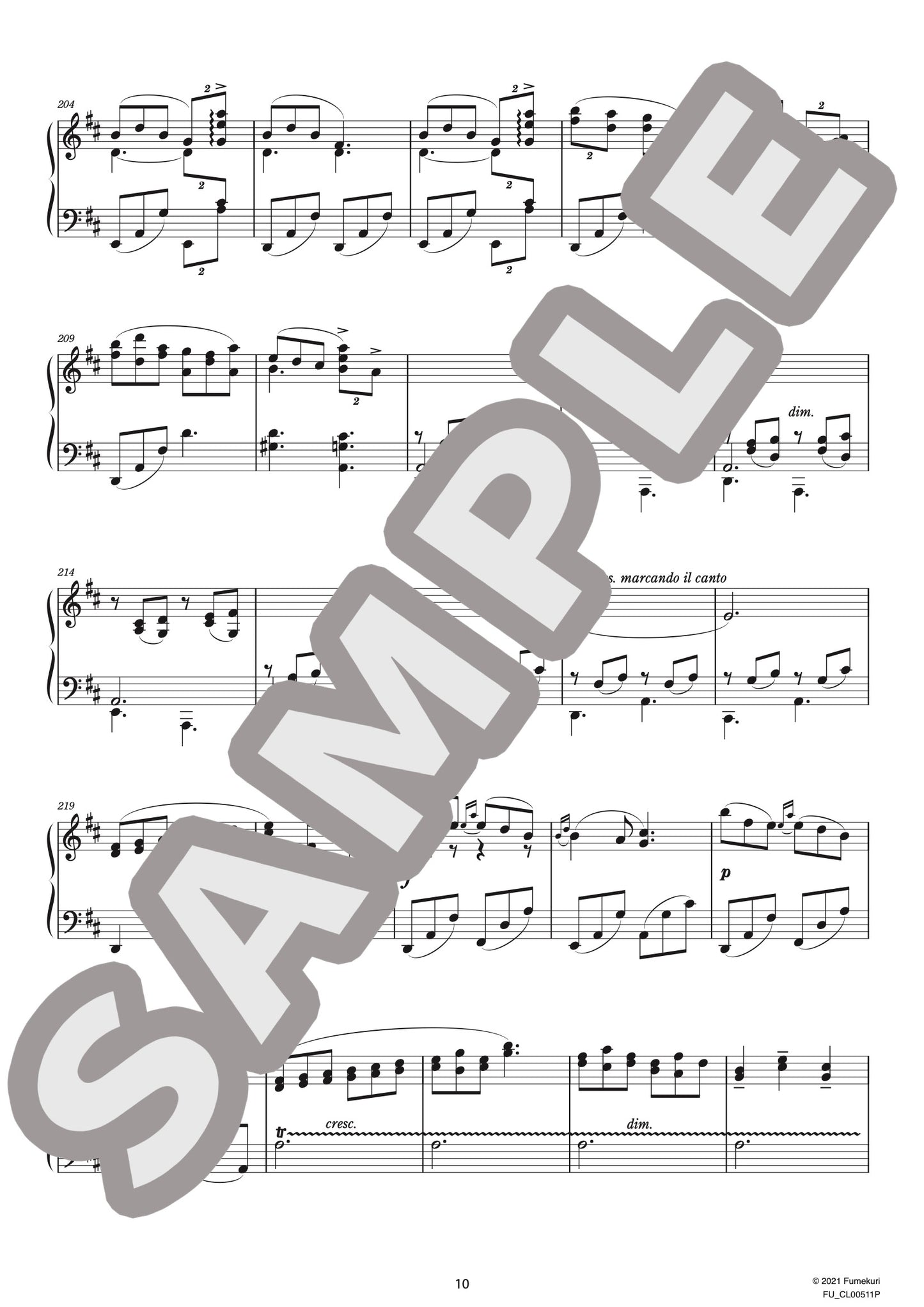スペイン民謡による6つの小品 第6曲 サパテアード(GRANADOS) / クラシック・オリジナル楽曲【中上級】