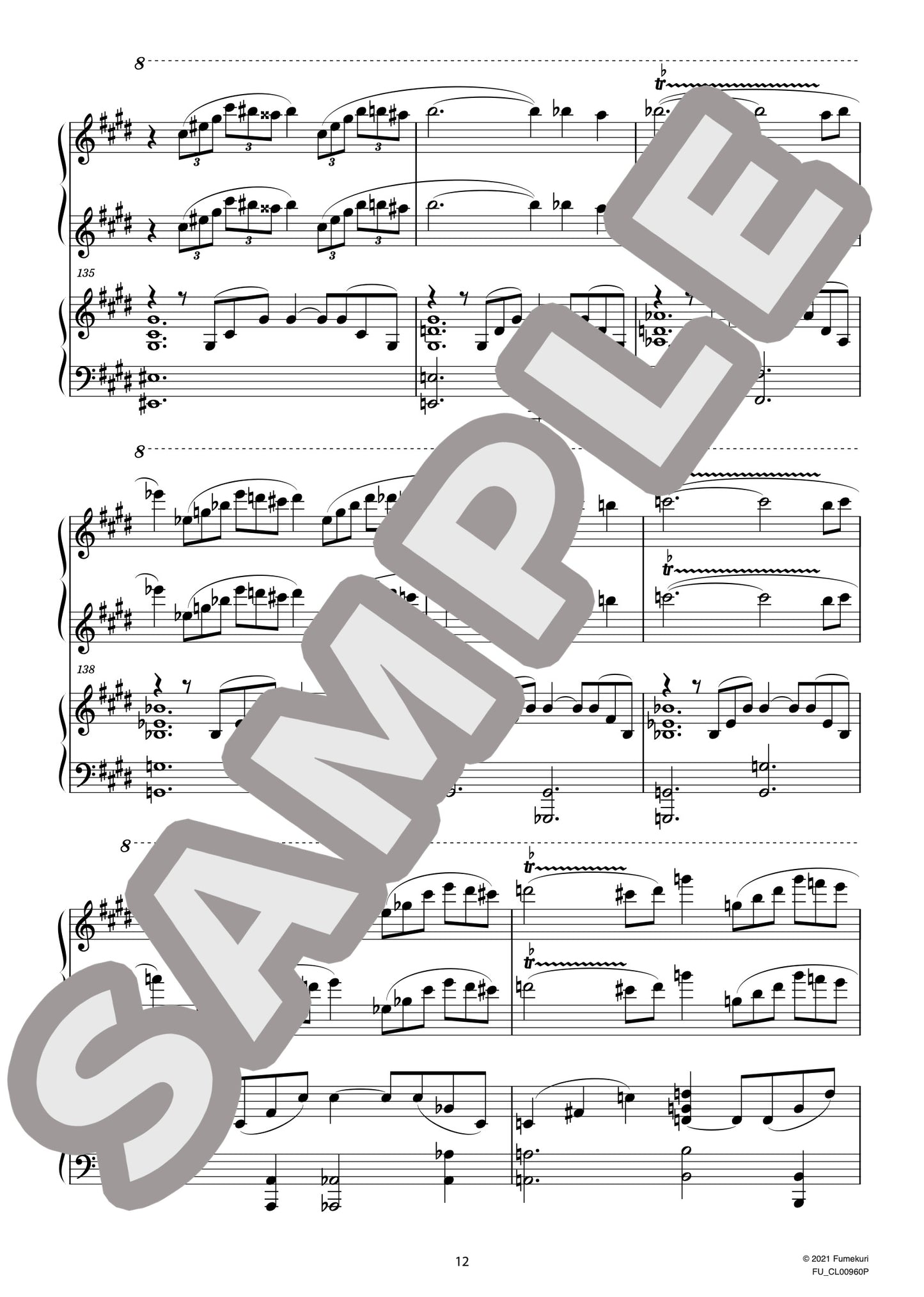 交響曲「シェヘラザード」作品35 海とシンドバッドの船(RIMSKY-KORSAKOV) / クラシック・オリジナル楽曲【中上級】