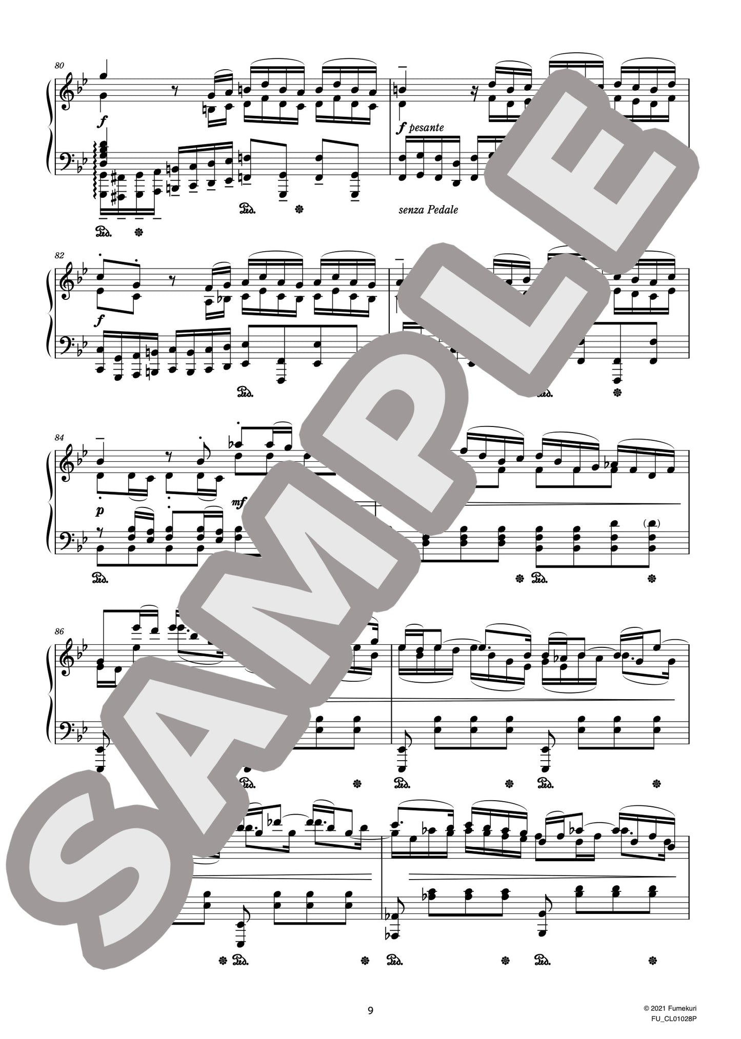 J.S.バッハによるブランデンブルク協奏曲 第6番 第1楽章(J.S.BACH=STRADAL) / クラシック・オリジナル楽曲【中上級】