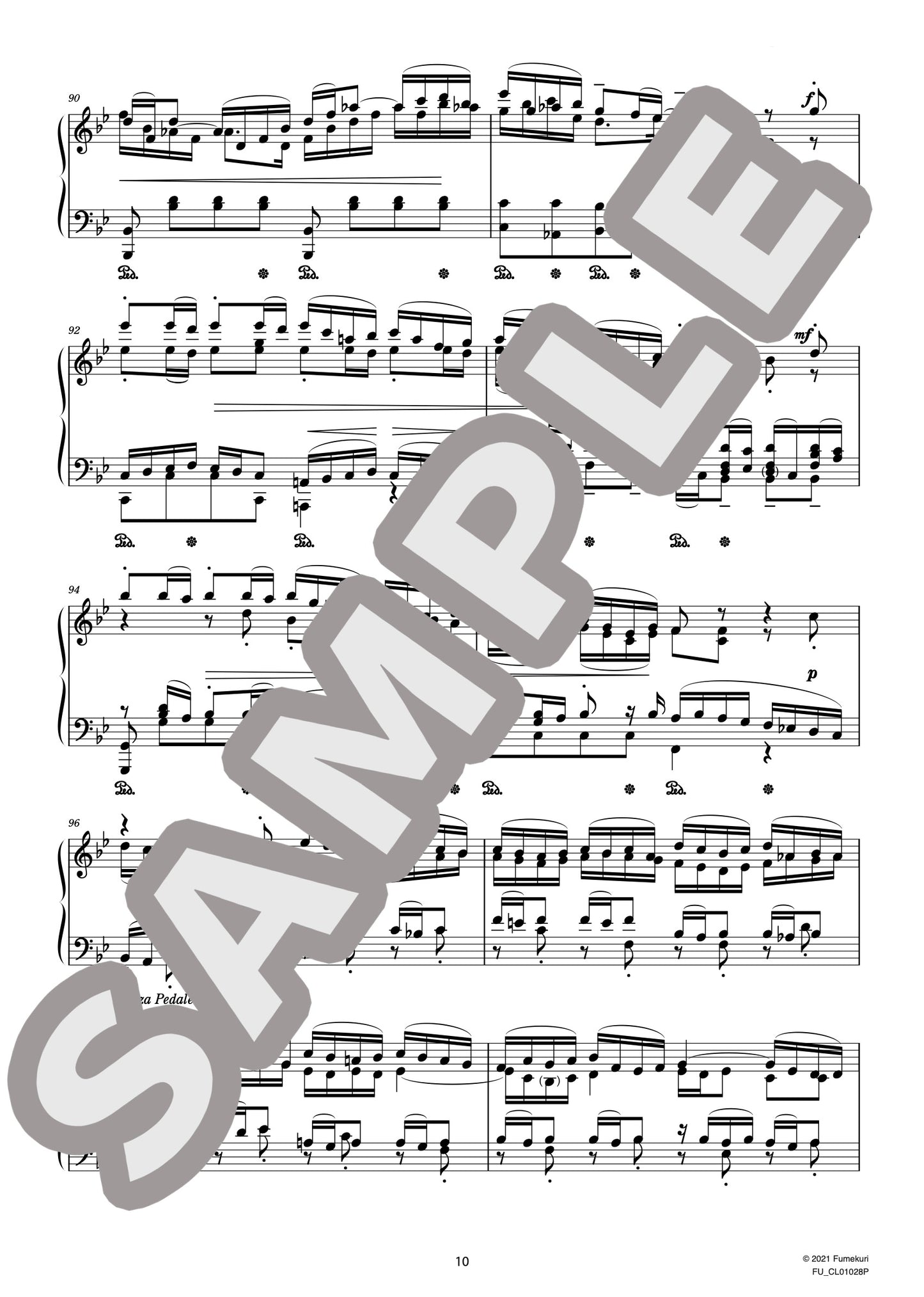 J.S.バッハによるブランデンブルク協奏曲 第6番 第1楽章(J.S.BACH=STRADAL) / クラシック・オリジナル楽曲【中上級】