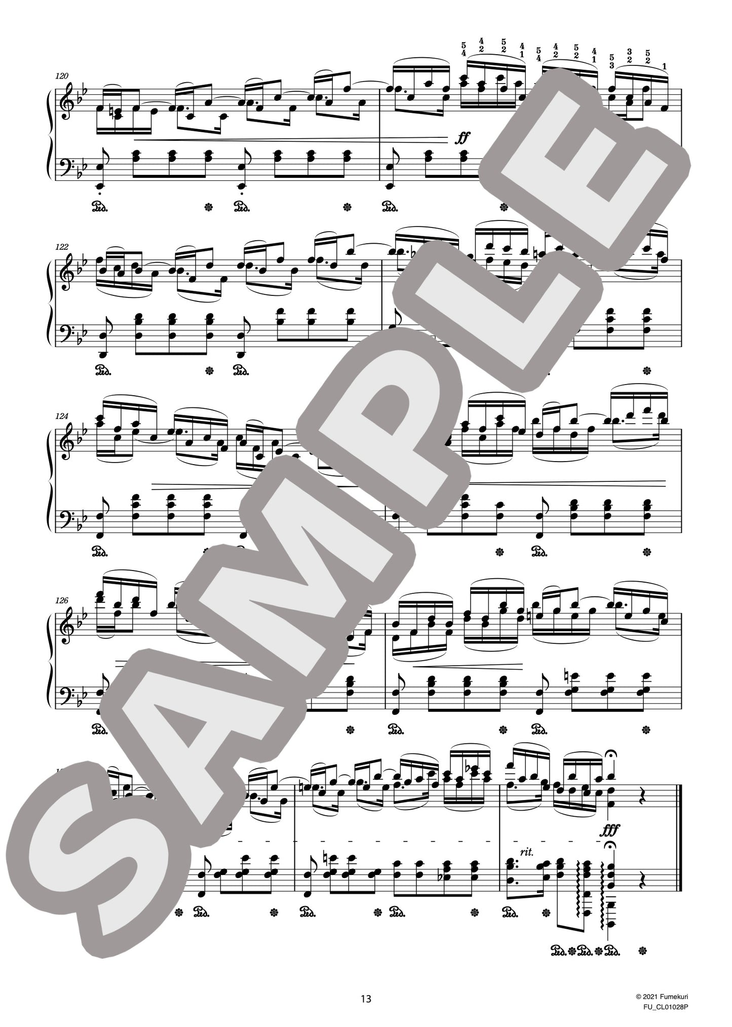 J.S.バッハによるブランデンブルク協奏曲 第6番 第1楽章(J.S.BACH=STRADAL) / クラシック・オリジナル楽曲【中上級】