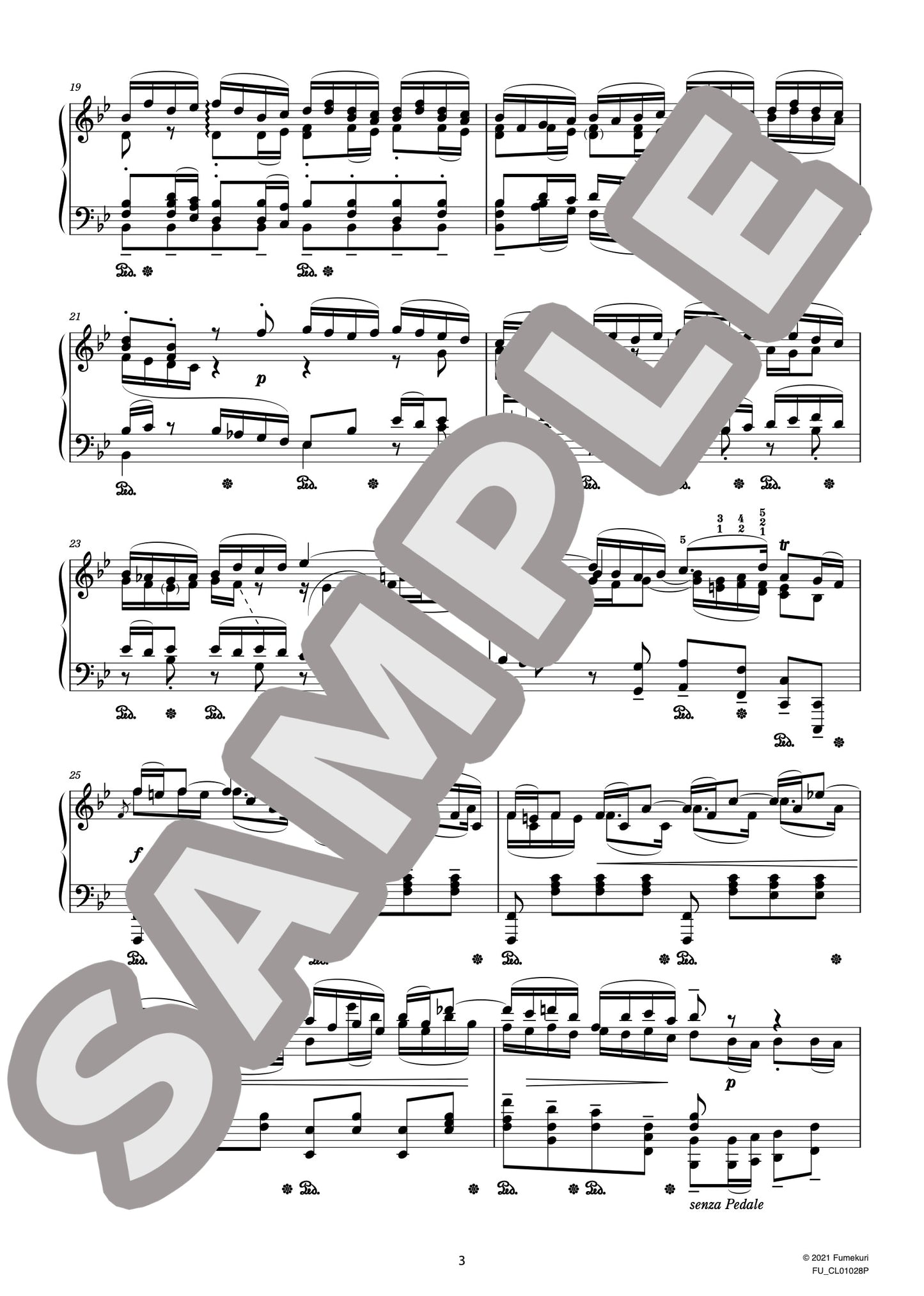 J.S.バッハによるブランデンブルク協奏曲 第6番 第1楽章(J.S.BACH=STRADAL) / クラシック・オリジナル楽曲【中上級】