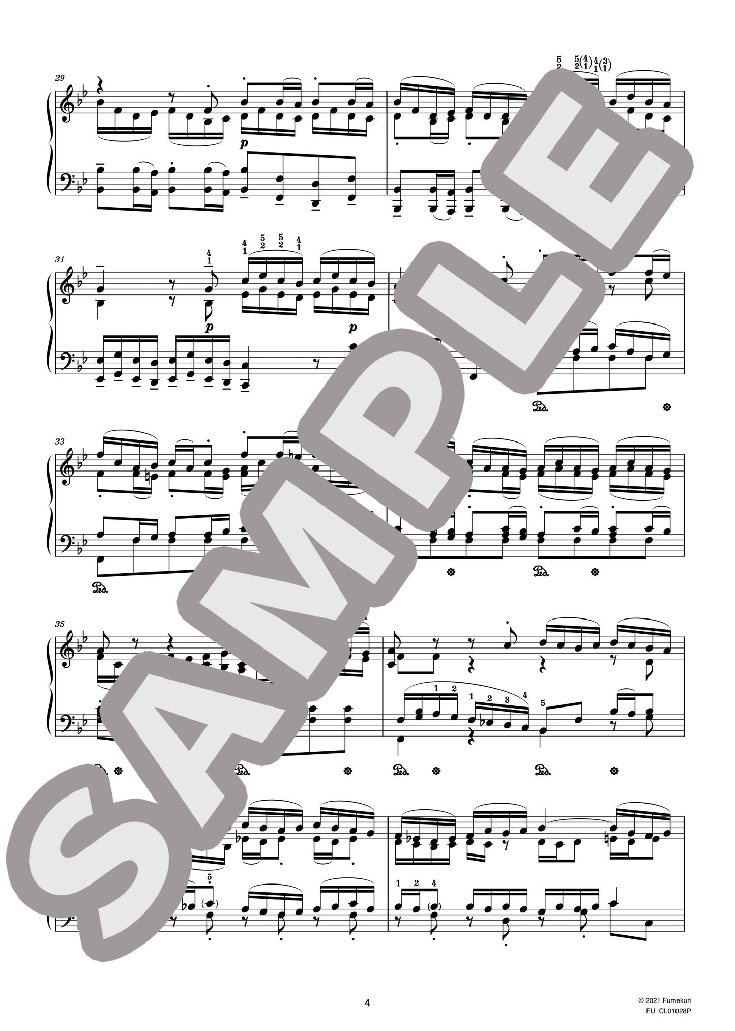 J.S.バッハによるブランデンブルク協奏曲 第6番 第1楽章(J.S.BACH=STRADAL) / クラシック・オリジナル楽曲【中上級】