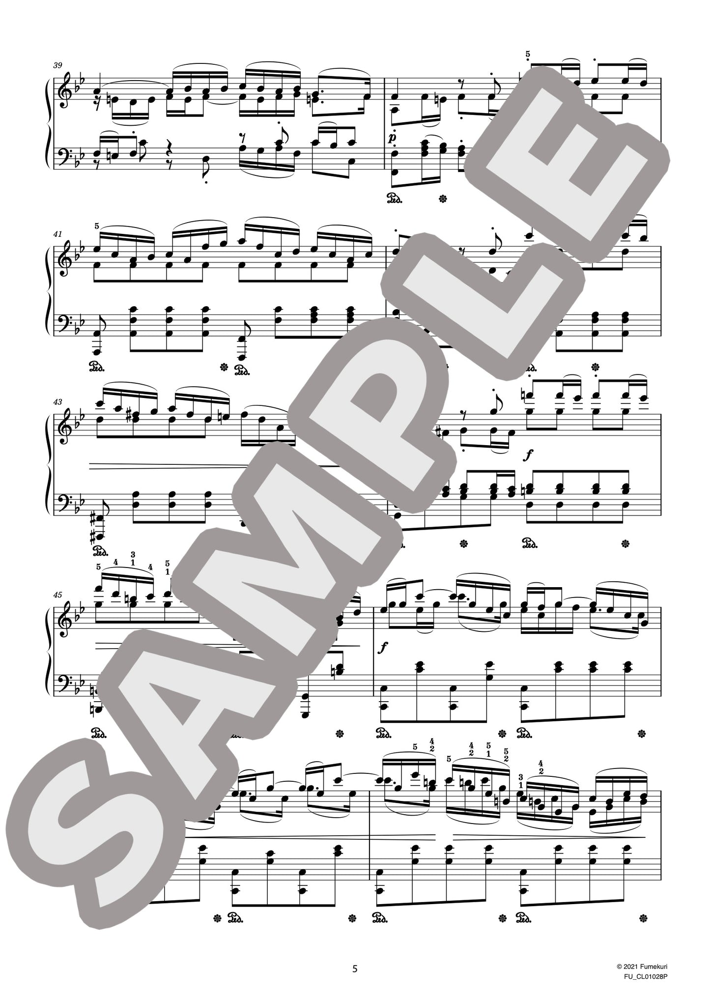 J.S.バッハによるブランデンブルク協奏曲 第6番 第1楽章(J.S.BACH=STRADAL) / クラシック・オリジナル楽曲【中上級】