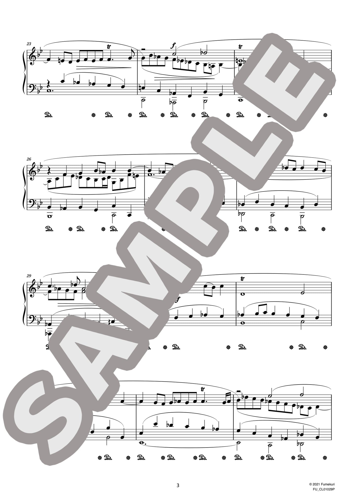 J.S.バッハによるブランデンブルク協奏曲 第6番 第2楽章(J.S.BACH=STRADAL) / クラシック・オリジナル楽曲【中上級】