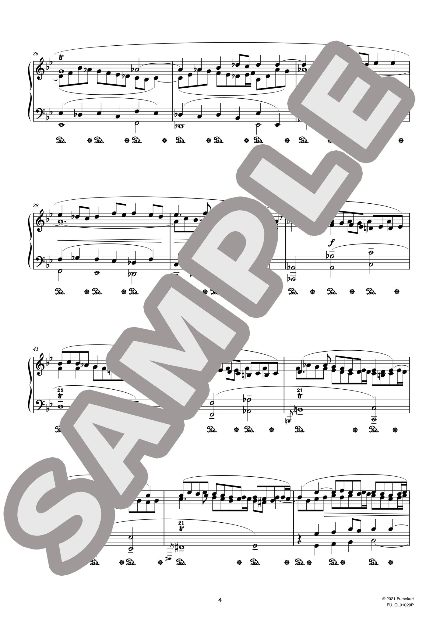 J.S.バッハによるブランデンブルク協奏曲 第6番 第2楽章(J.S.BACH=STRADAL) / クラシック・オリジナル楽曲【中上級】