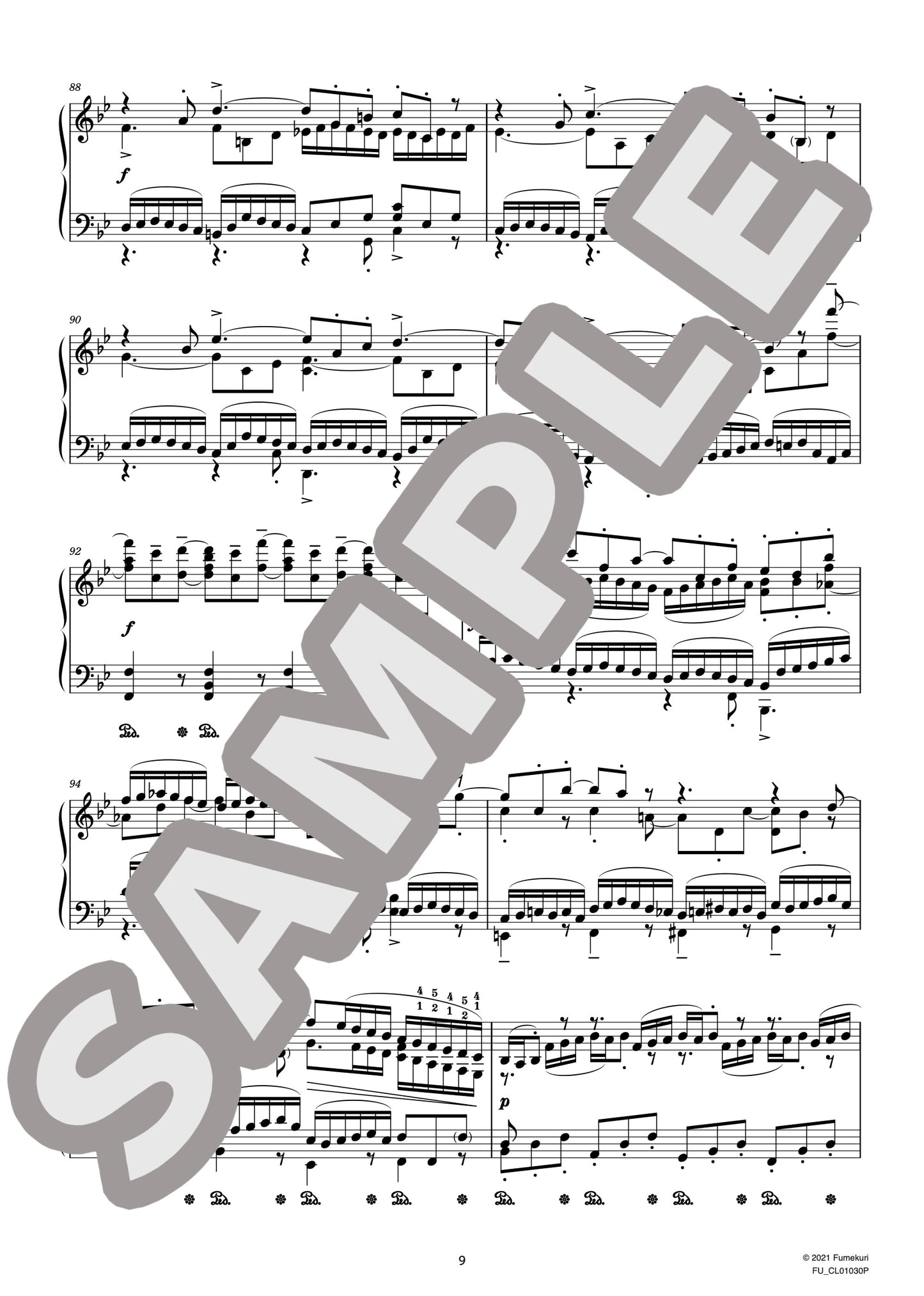 J.S.バッハによるブランデンブルク協奏曲 第6番 第3楽章(J.S.BACH=STRADAL) / クラシック・オリジナル楽曲【中上級】