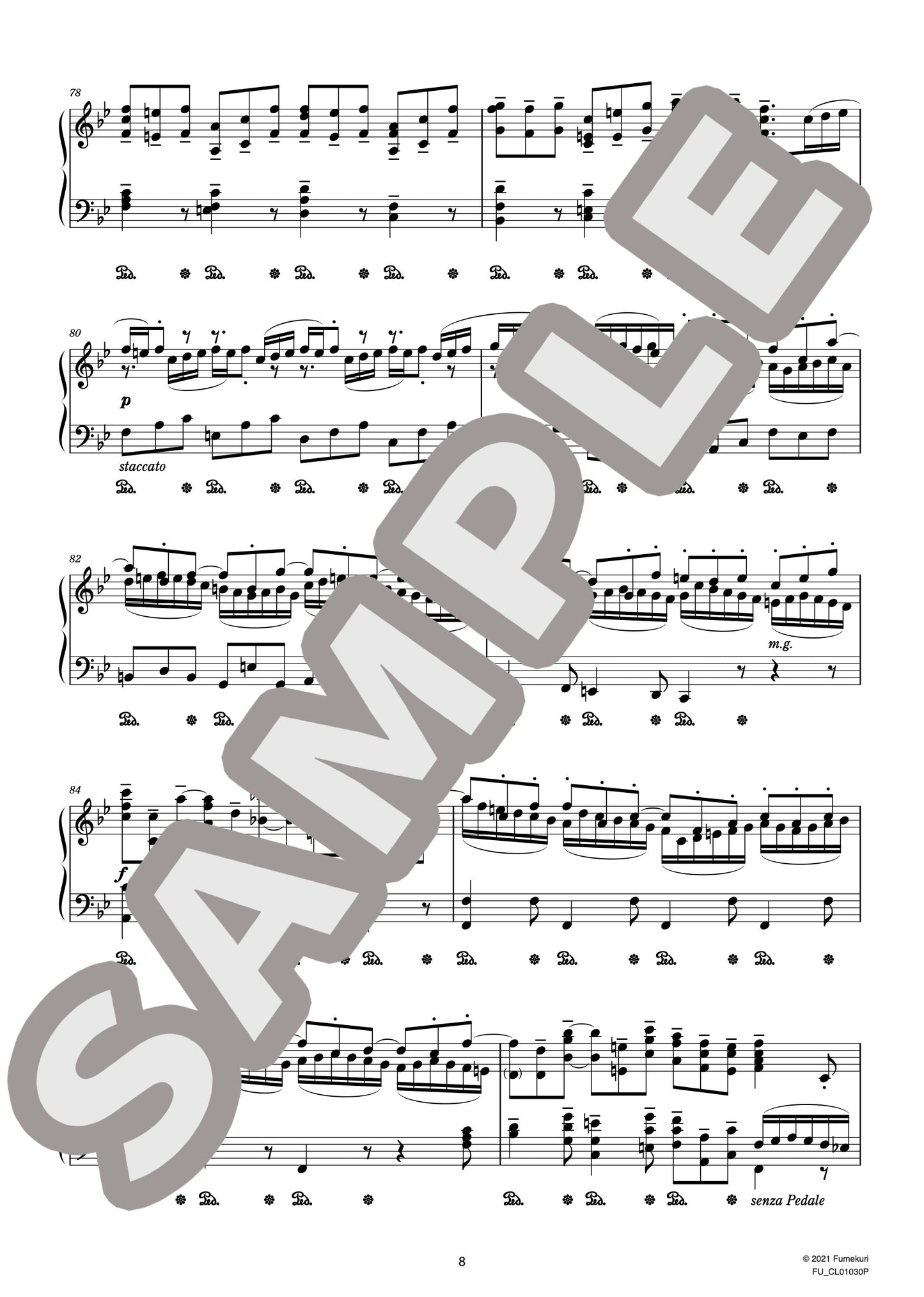 J.S.バッハによるブランデンブルク協奏曲 第6番 第3楽章(J.S.BACH=STRADAL) / クラシック・オリジナル楽曲【中上級】