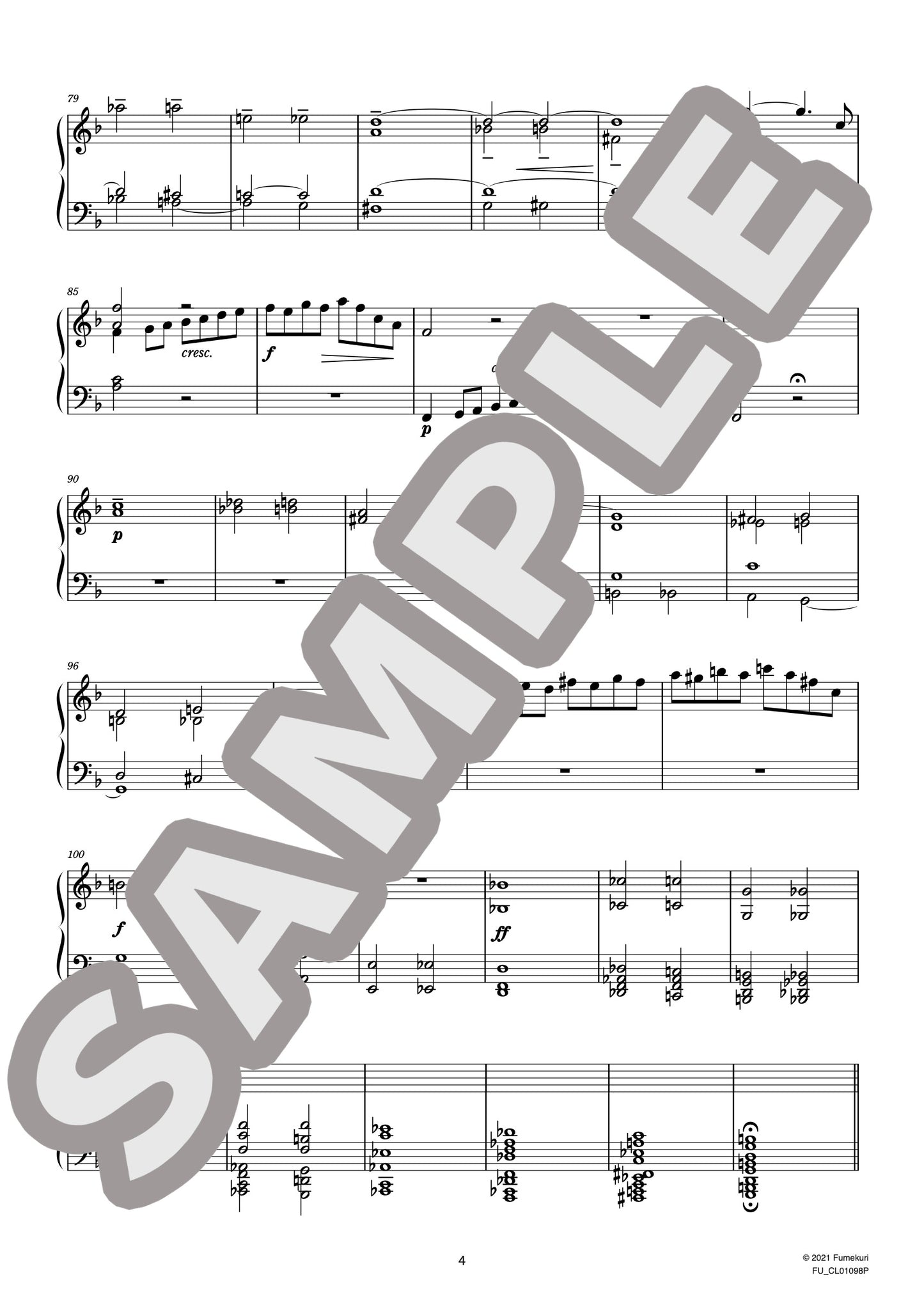 ピアノのための36のフーガ 作品36 フーガ 第14番 ニ短調「フーガ − 幻想曲(G. フレスコバルディの主題による)」(REJCHA) / クラシック・オリジナル楽曲【中上級】