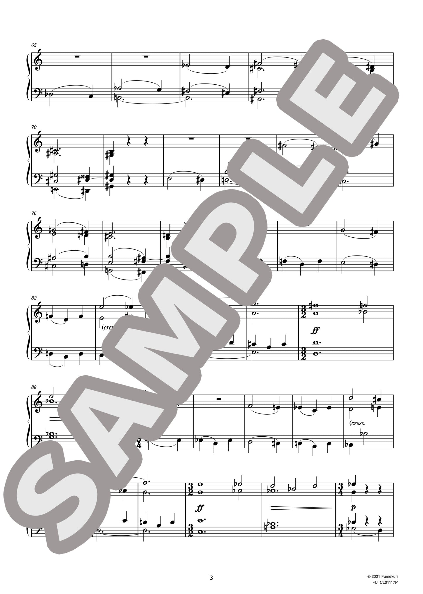 ピアノのための36のフーガ 作品36 フーガ 第33番 ト長調(REJCHA) / クラシック・オリジナル楽曲【中上級】