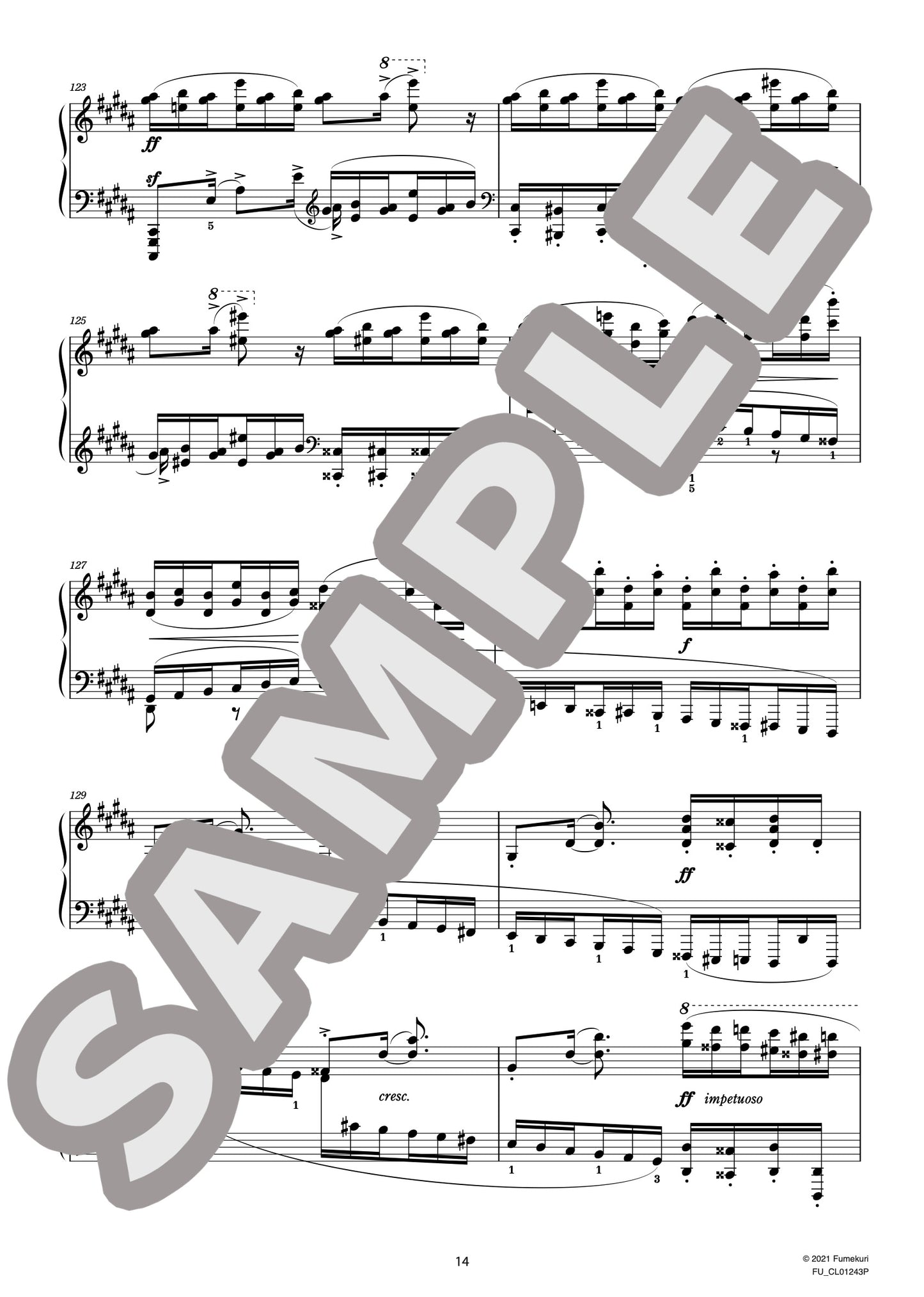 前奏曲とフーガ 嬰ト短調 作品29(SERGEI TANEYEV) / クラシック・オリジナル楽曲【中上級】