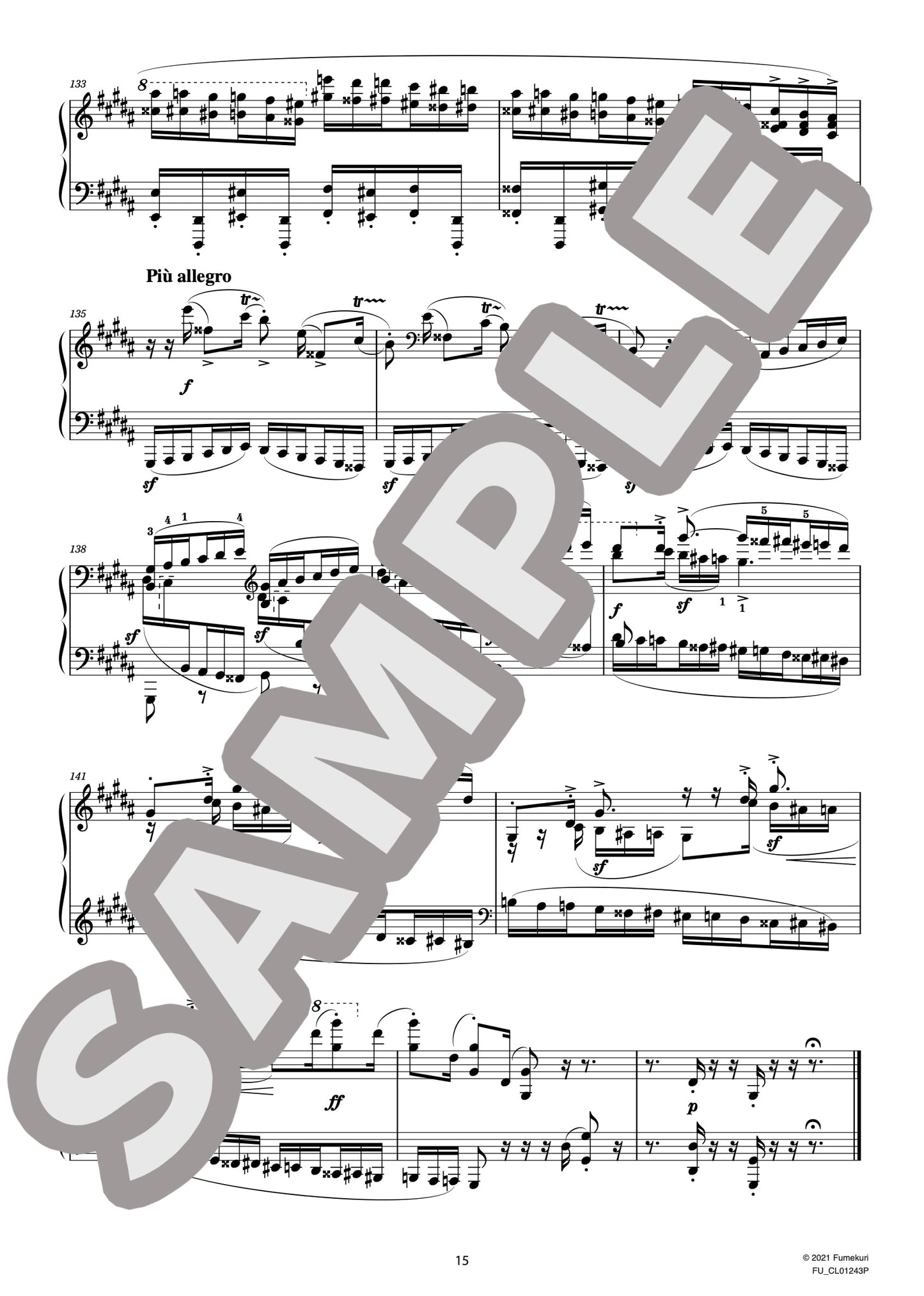 前奏曲とフーガ 嬰ト短調 作品29(SERGEI TANEYEV) / クラシック・オリジナル楽曲【中上級】
