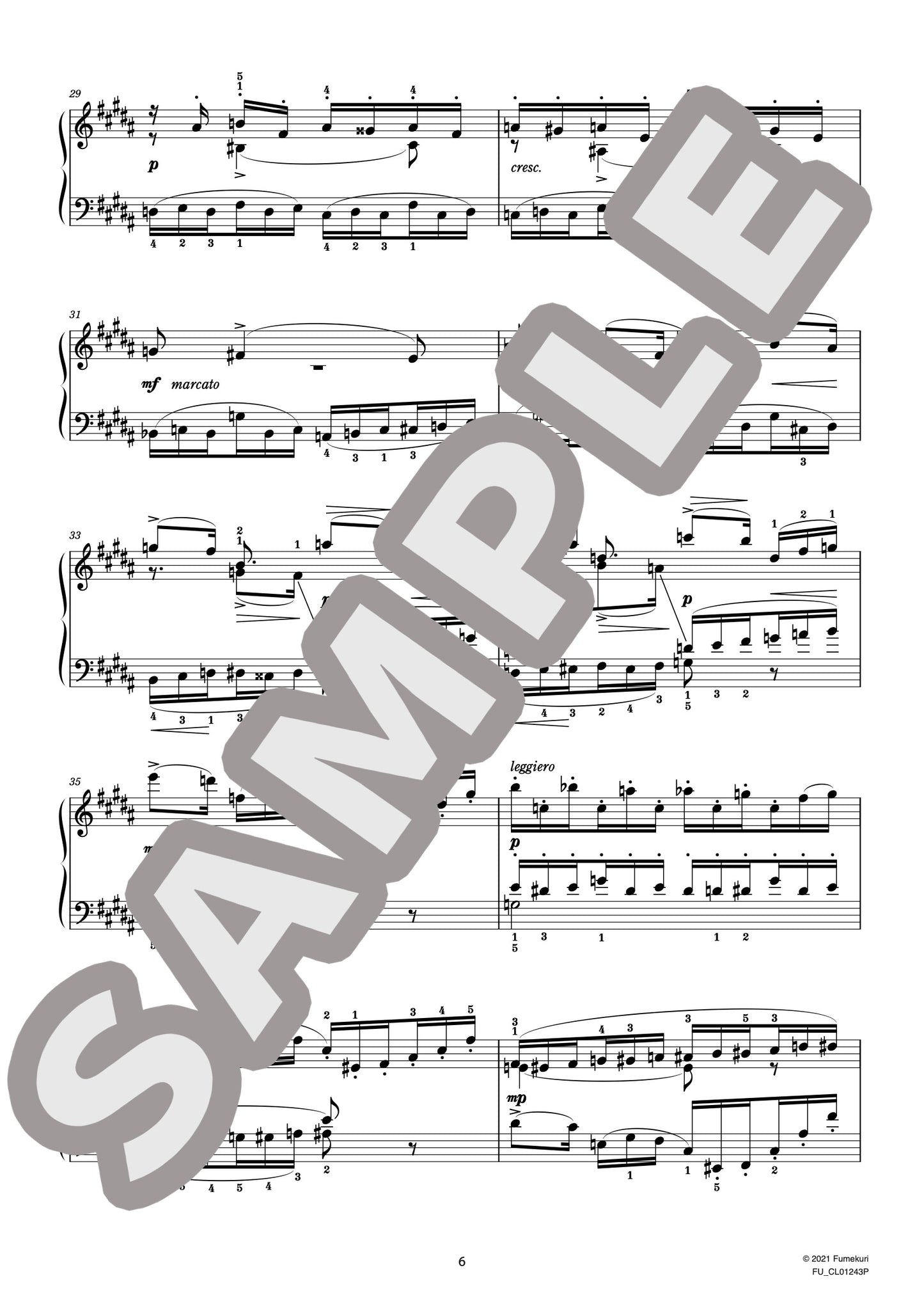 前奏曲とフーガ 嬰ト短調 作品29(SERGEI TANEYEV) / クラシック・オリジナル楽曲【中上級】