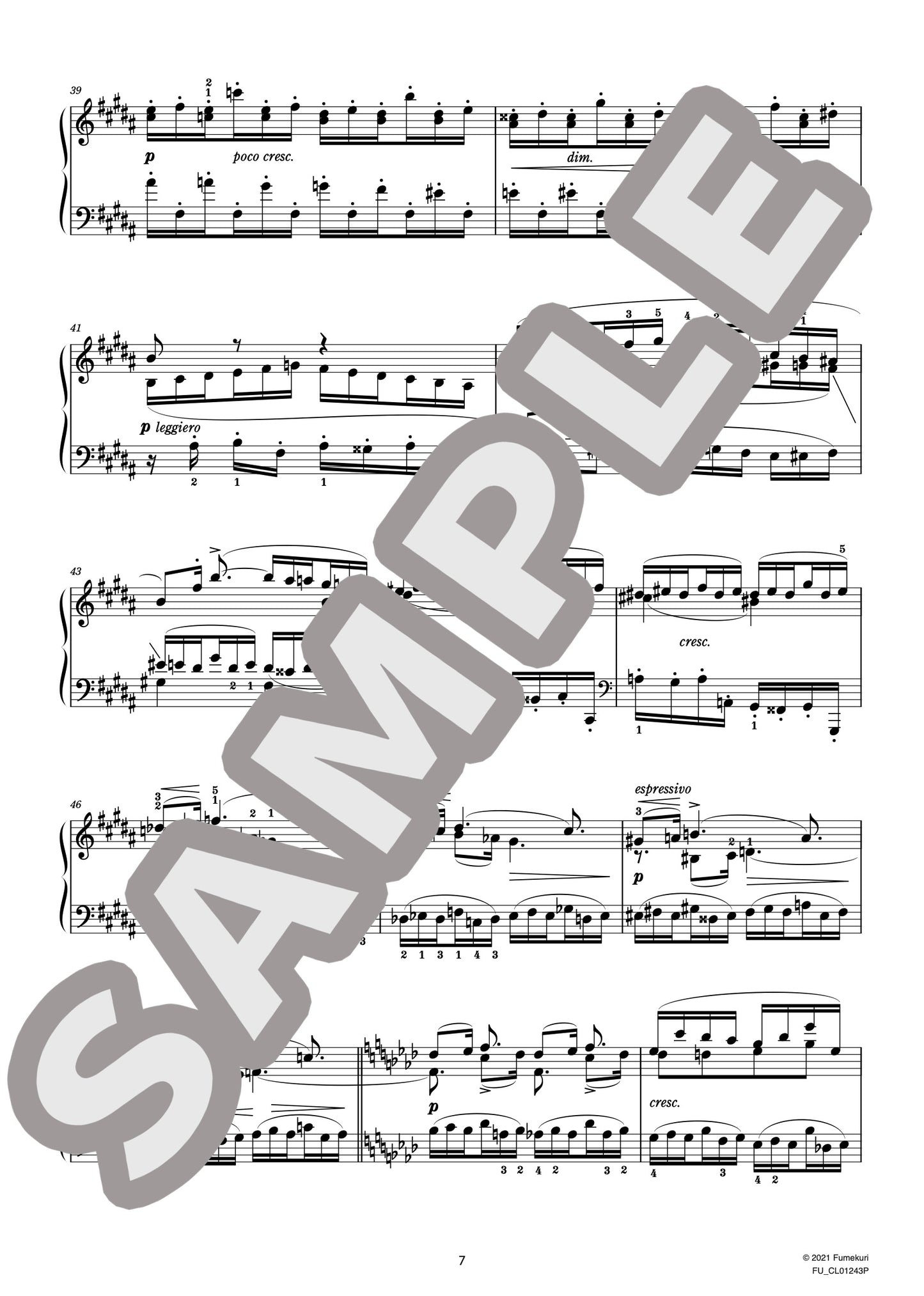 前奏曲とフーガ 嬰ト短調 作品29(SERGEI TANEYEV) / クラシック・オリジナル楽曲【中上級】