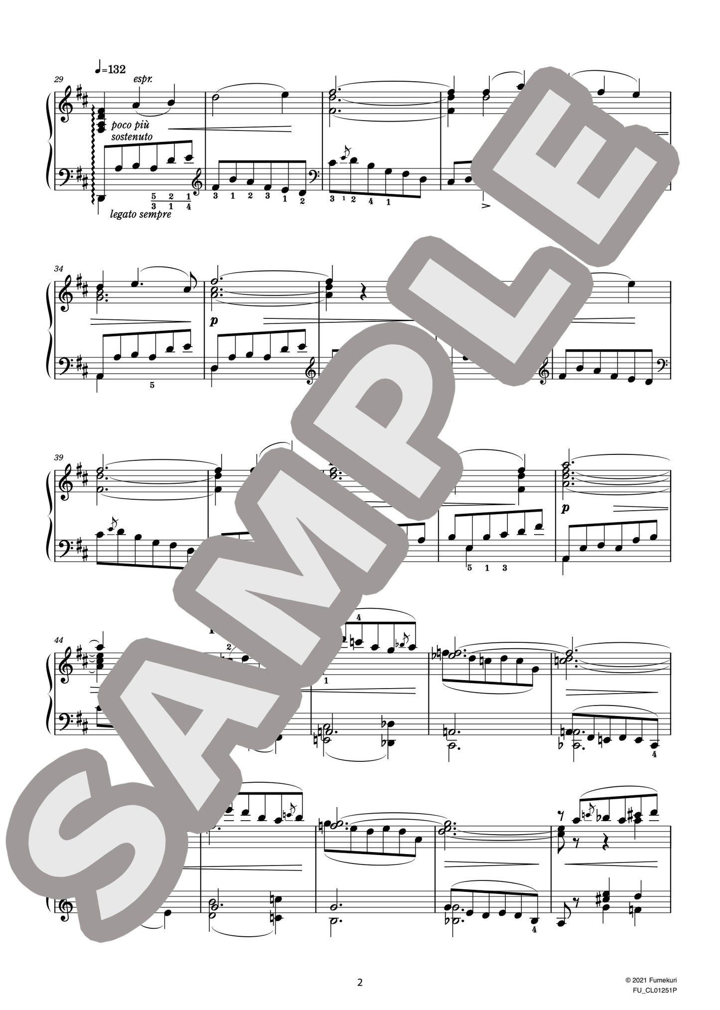 前奏曲と2つのマズルカ 前奏曲 作品25-1(GLAZUNOV) / クラシック・オリジナル楽曲【中上級】