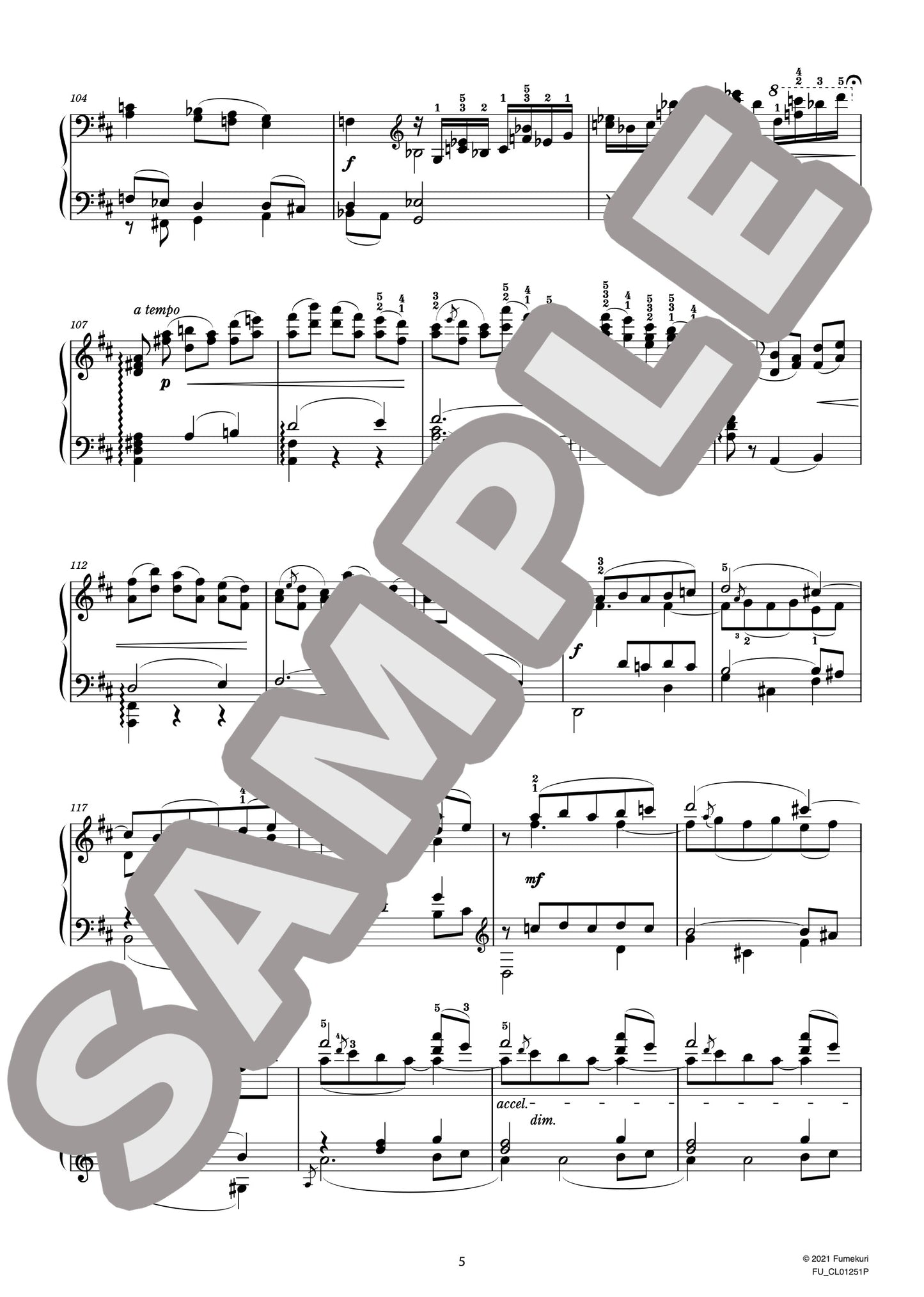 前奏曲と2つのマズルカ 前奏曲 作品25-1(GLAZUNOV) / クラシック・オリジナル楽曲【中上級】