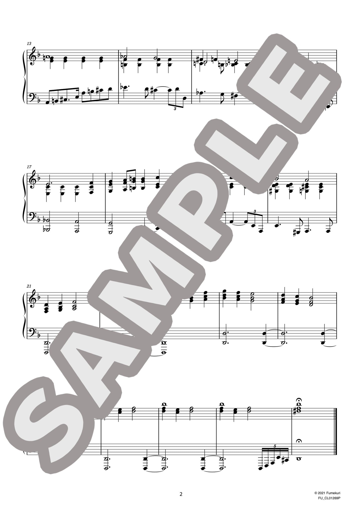 ピオトル・マルキェヴィチに捧ぐ 前奏曲 ニ短調 (第一稿)(ČIURLIONIS) / クラシック・オリジナル楽曲【中上級】