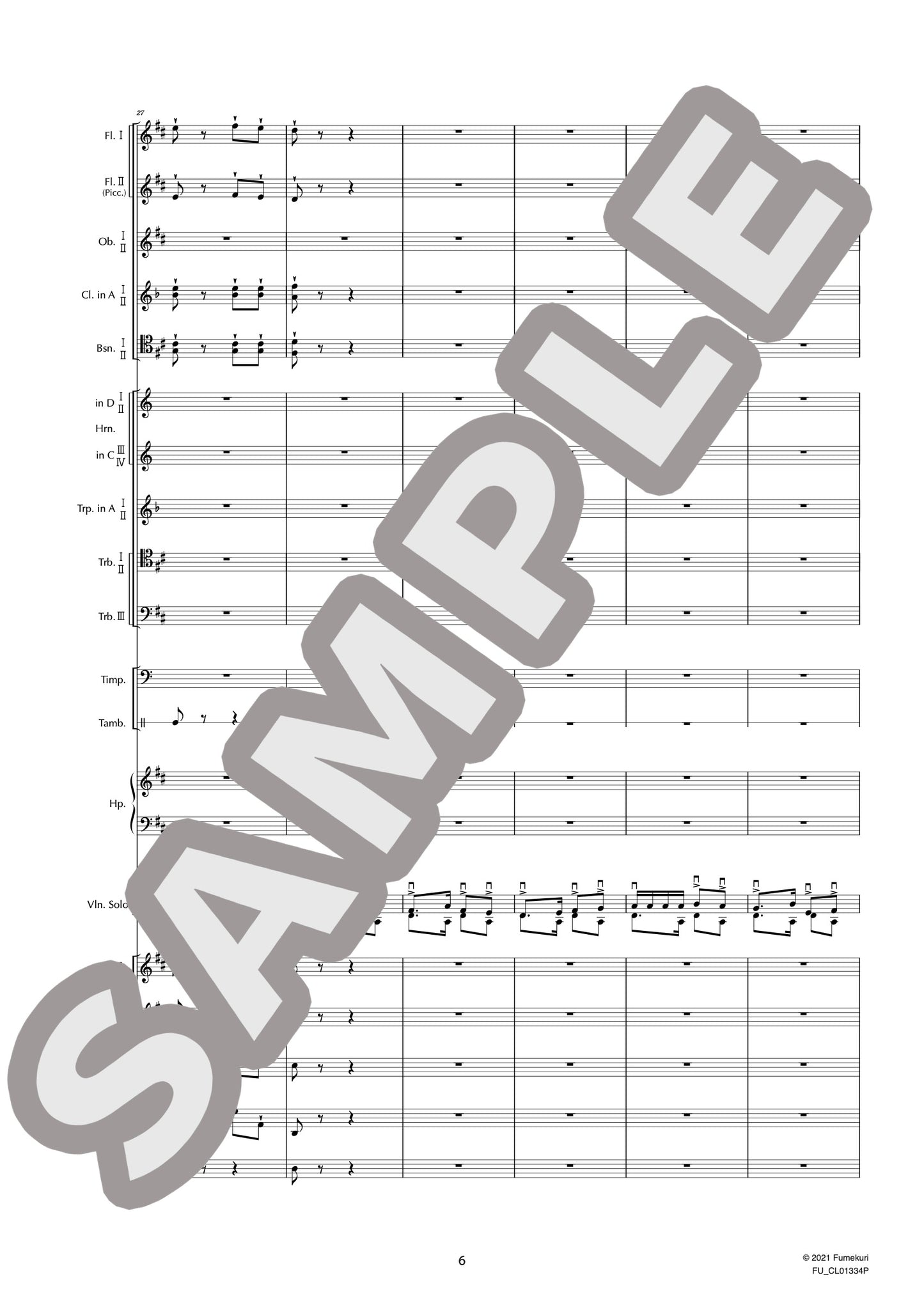 カルメン幻想曲 作品25 I. Moderato(SARASATE) / クラシック・オリジナル楽曲【中上級】