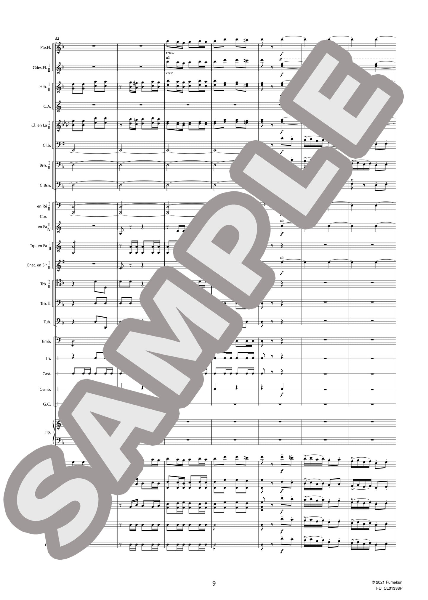 歌劇『サムソンとデリラ』 作品47より バッカナール(SAINT-SAËNS) / クラシック・オリジナル楽曲【中上級】
