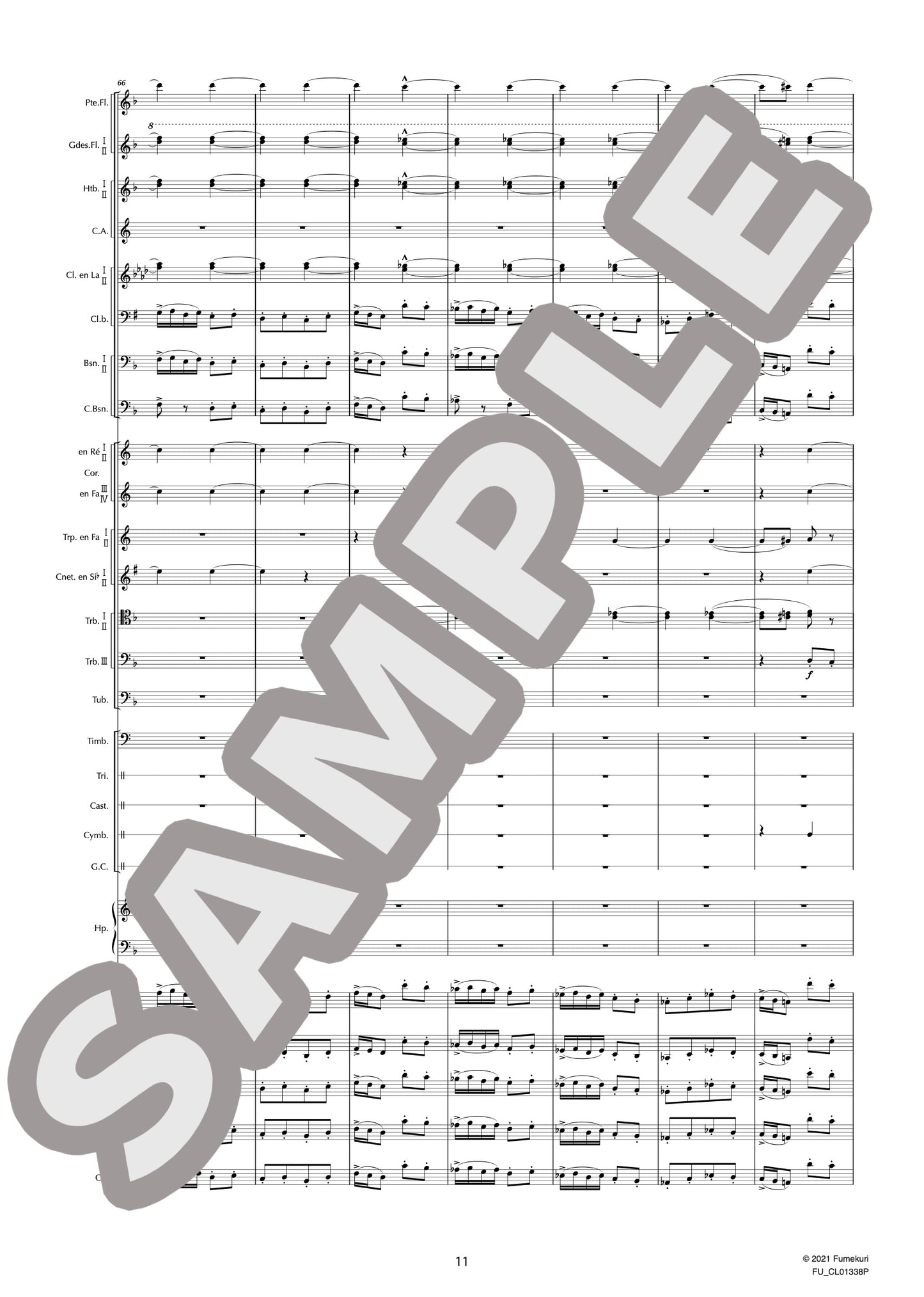 歌劇『サムソンとデリラ』 作品47より バッカナール(SAINT-SAËNS) / クラシック・オリジナル楽曲【中上級】