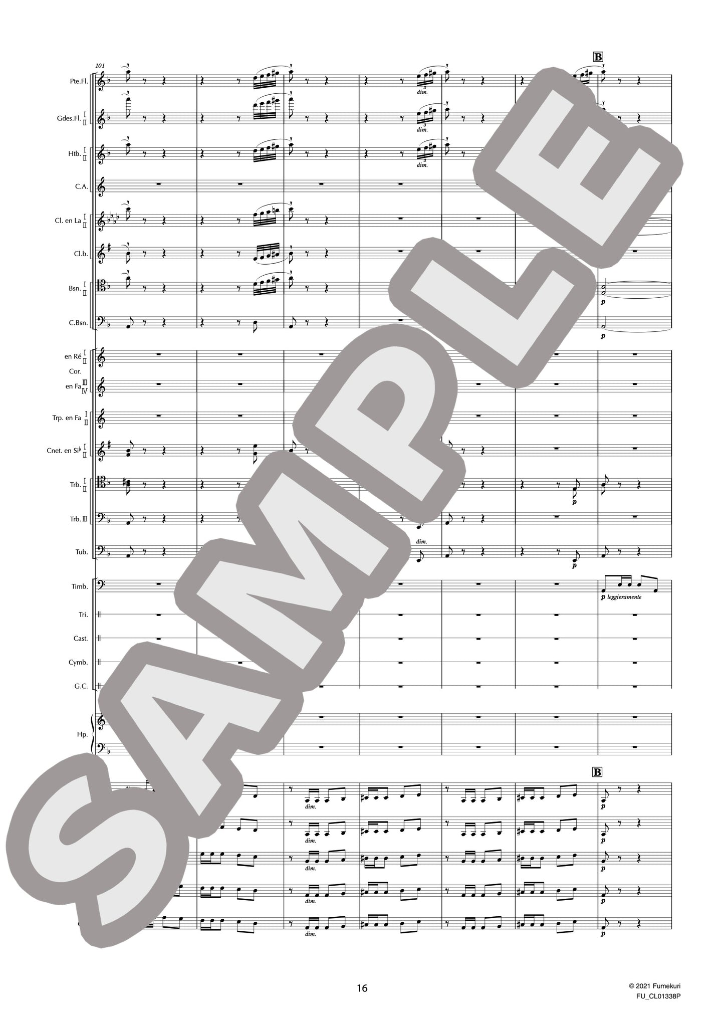 歌劇『サムソンとデリラ』 作品47より バッカナール(SAINT-SAËNS) / クラシック・オリジナル楽曲【中上級】