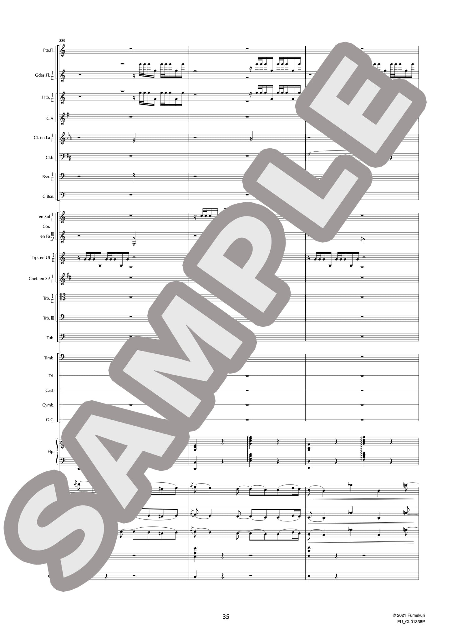 歌劇『サムソンとデリラ』 作品47より バッカナール(SAINT-SAËNS) / クラシック・オリジナル楽曲【中上級】