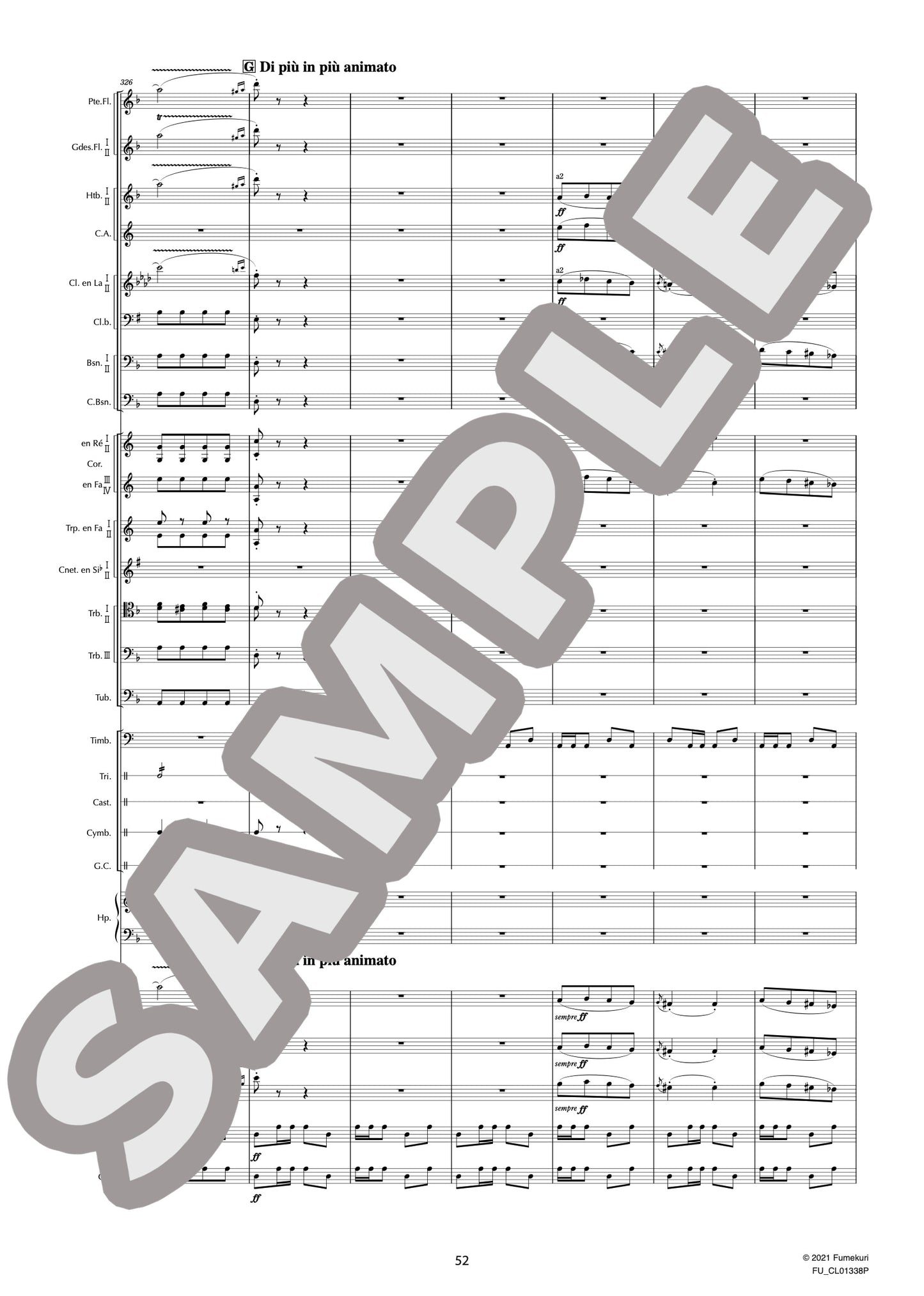 歌劇『サムソンとデリラ』 作品47より バッカナール(SAINT-SAËNS) / クラシック・オリジナル楽曲【中上級】