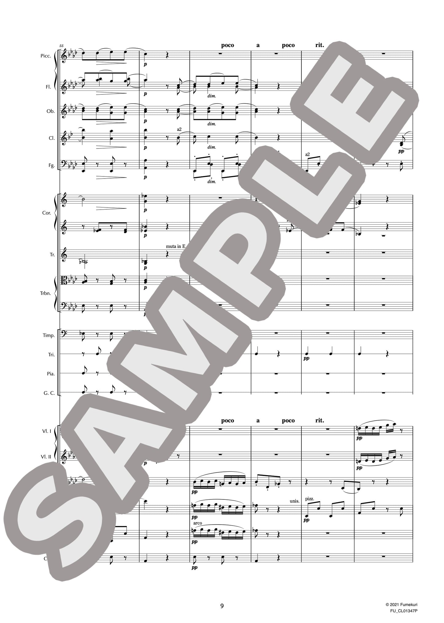 スラヴ舞曲集第1集 作品46 第3番 変イ長調(DVOŘÁK) / クラシック・オリジナル楽曲【中上級】
