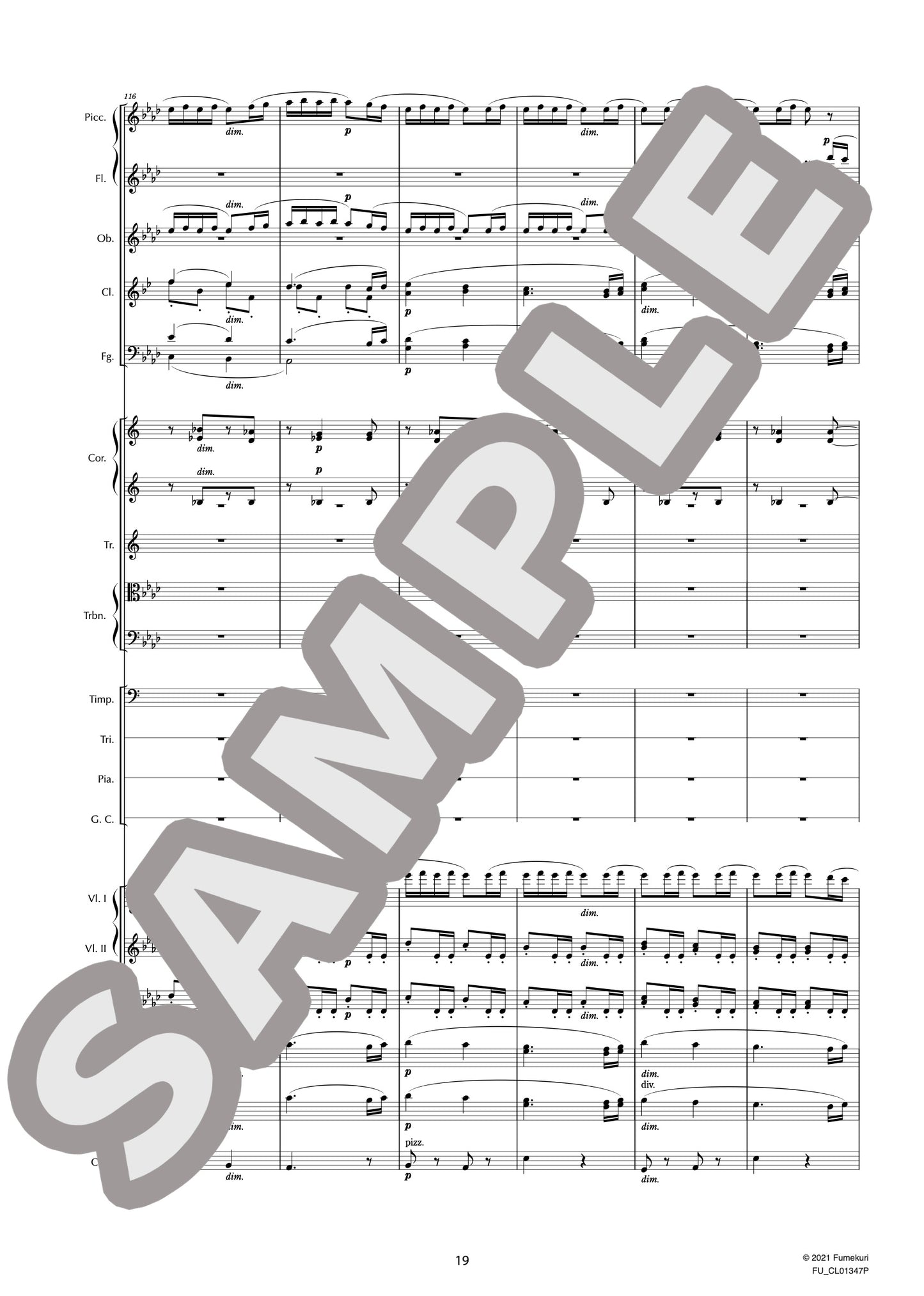 スラヴ舞曲集第1集 作品46 第3番 変イ長調(DVOŘÁK) / クラシック・オリジナル楽曲【中上級】