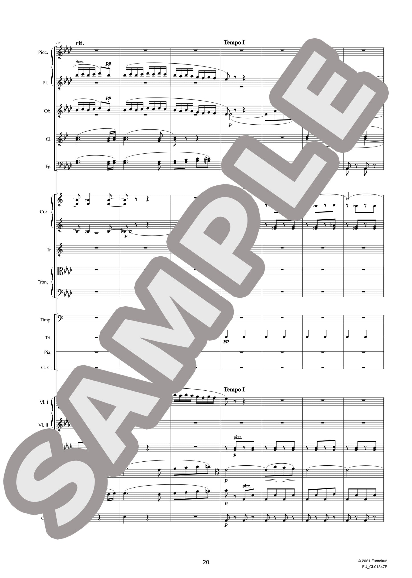 スラヴ舞曲集第1集 作品46 第3番 変イ長調(DVOŘÁK) / クラシック・オリジナル楽曲【中上級】