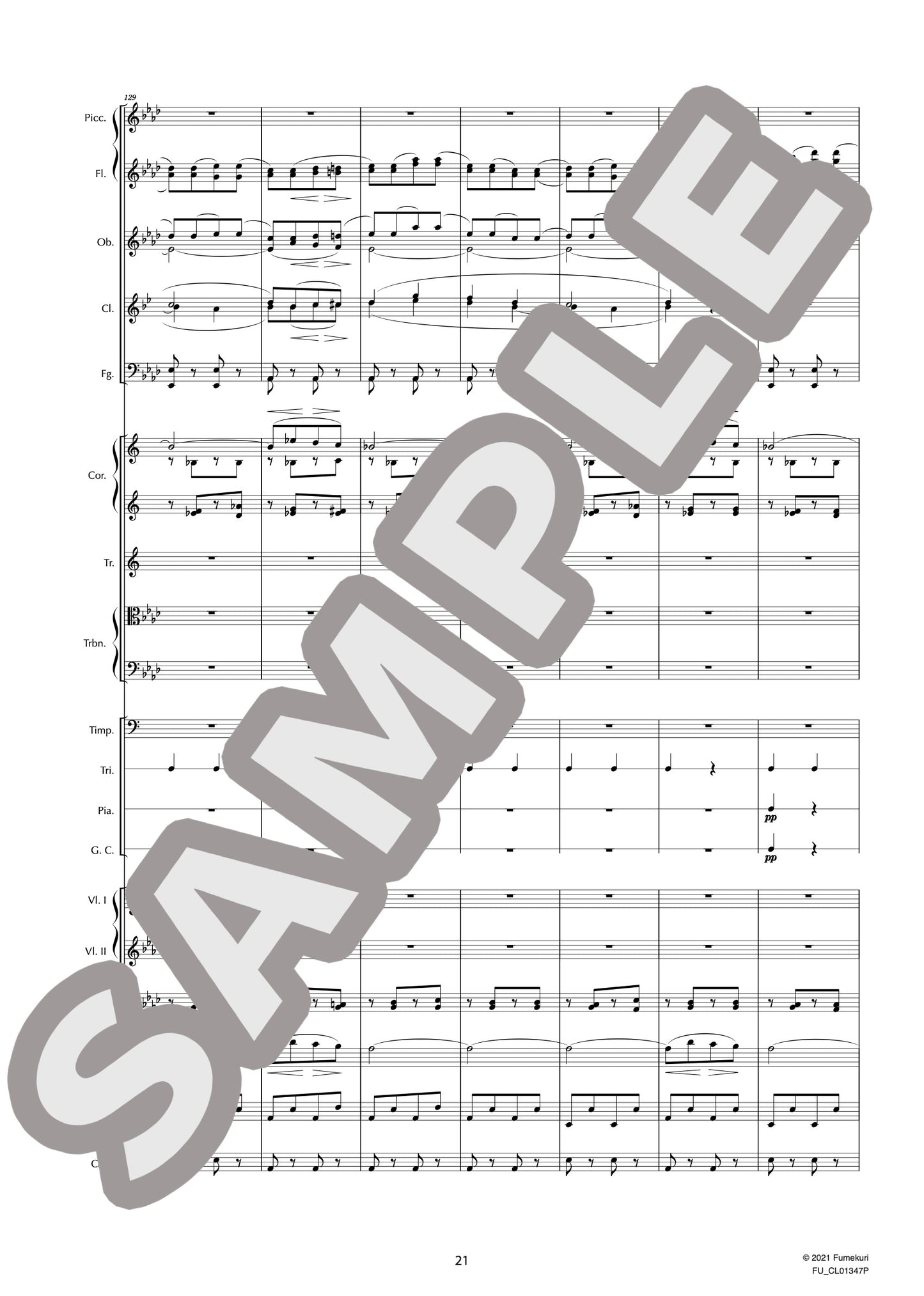 スラヴ舞曲集第1集 作品46 第3番 変イ長調(DVOŘÁK) / クラシック・オリジナル楽曲【中上級】