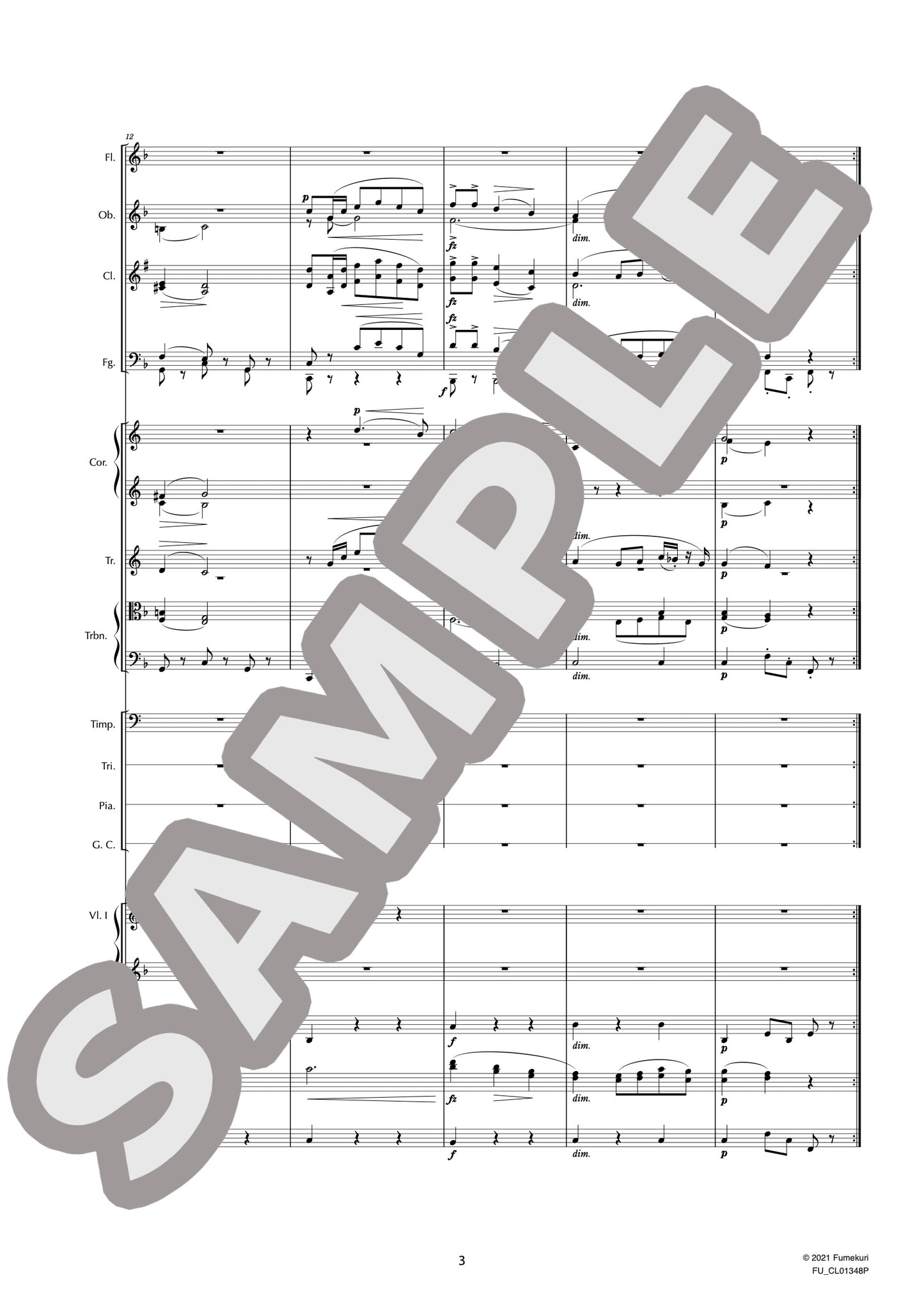 スラヴ舞曲集第1集 作品46 第4番 ヘ長調(DVOŘÁK) / クラシック・オリジナル楽曲【中上級】