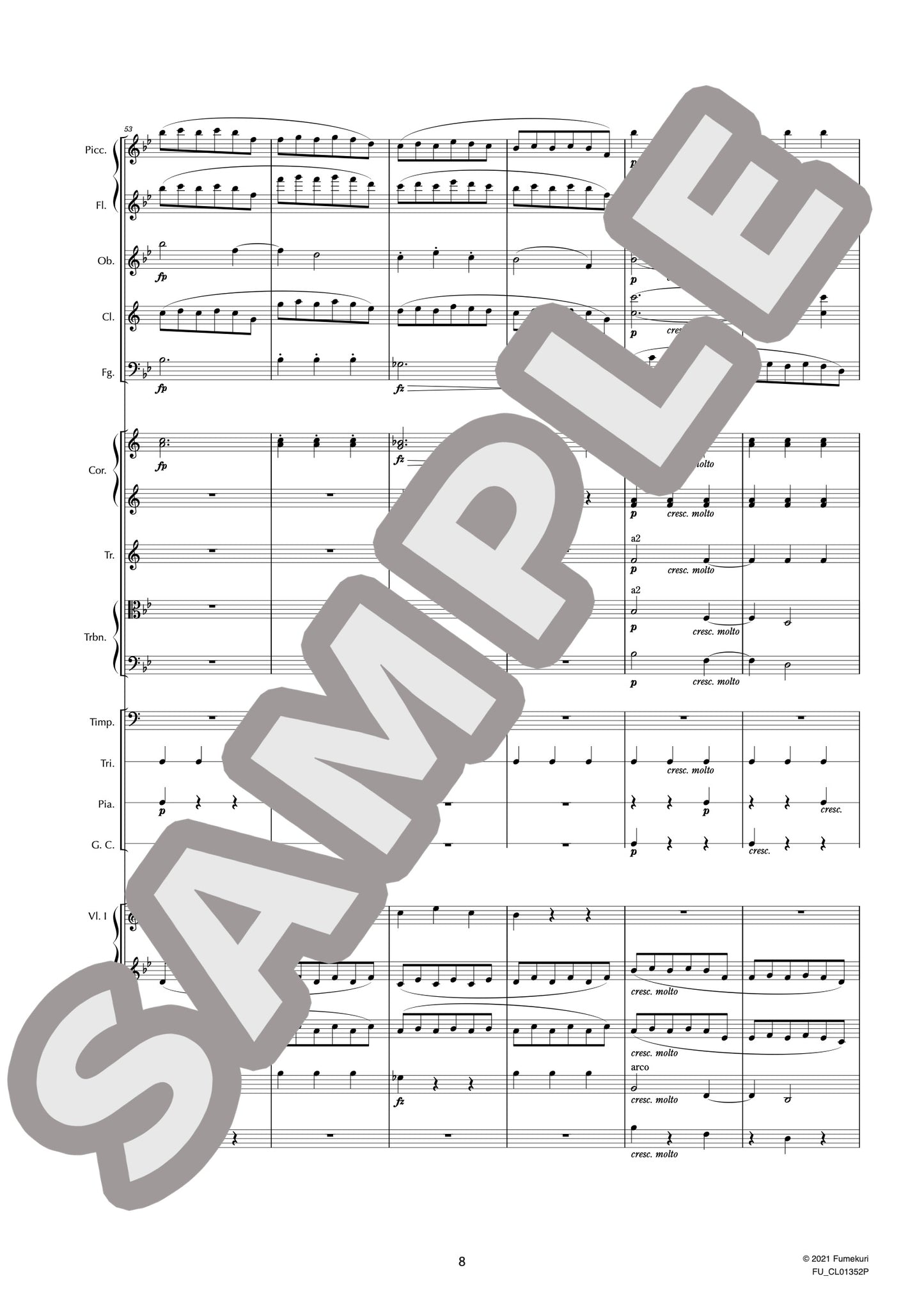 スラヴ舞曲集第1集 作品46 第8番 ト短調(DVOŘÁK) / クラシック・オリジナル楽曲【中上級】