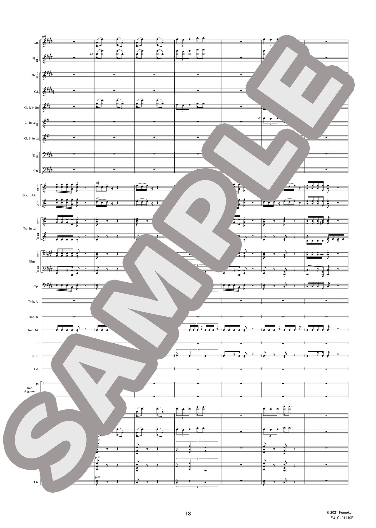 バレエ音楽『シバの女王ベルキス』 戦いの踊り(RESPIGHI) / クラシック・オリジナル楽曲【中上級】
