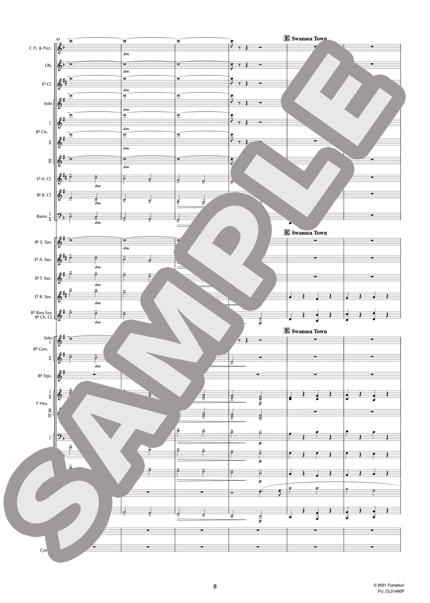 吹奏楽のための第2組曲 ヘ長調 作品28b I. 行進曲(HOLST) / クラシック・オリジナル楽曲【中上級】