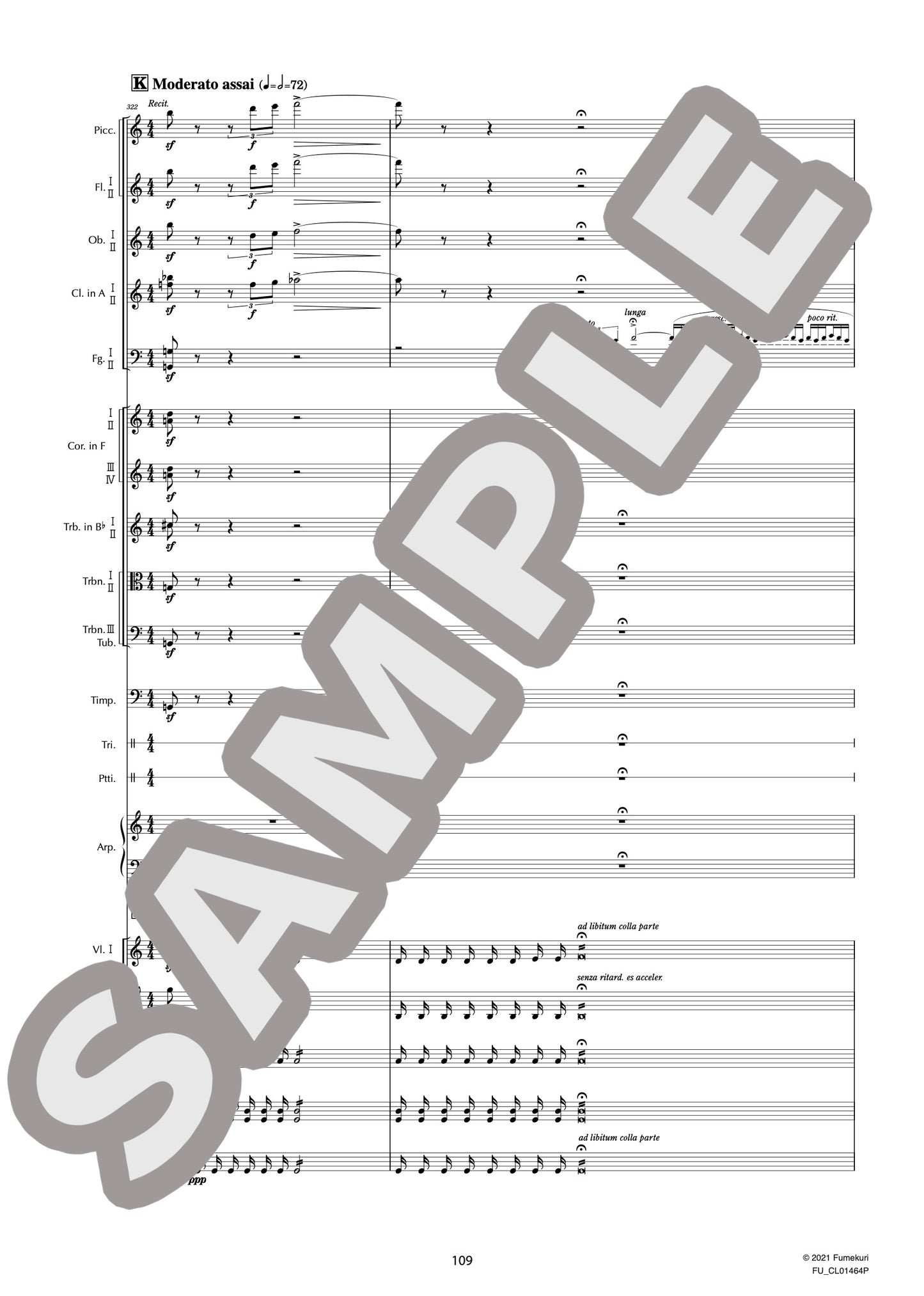 交響組曲「シェヘラザード」作品35(RIMSKY-KORSAKOV) / クラシック・オリジナル楽曲【中上級】