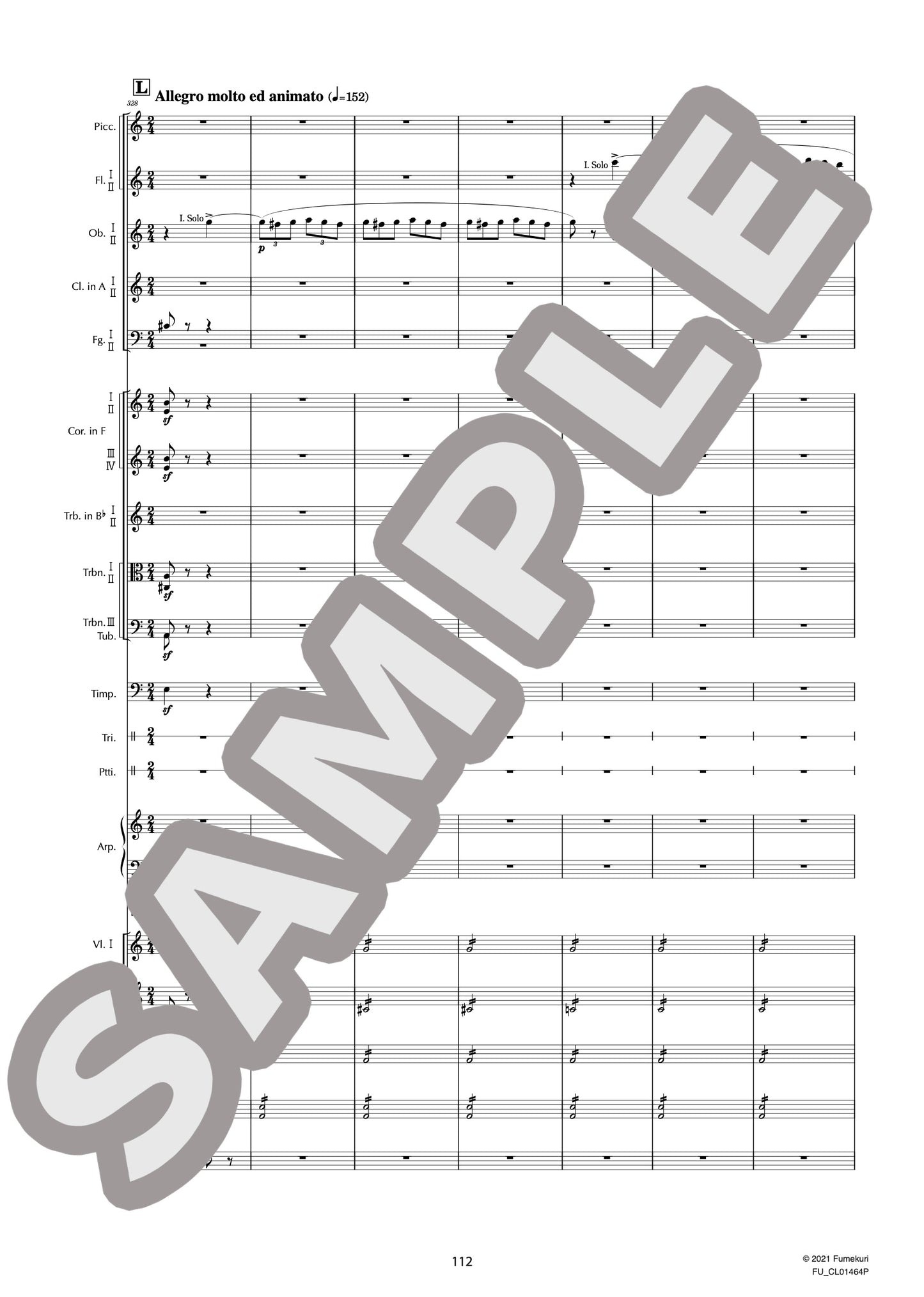 交響組曲「シェヘラザード」作品35(RIMSKY-KORSAKOV) / クラシック・オリジナル楽曲【中上級】