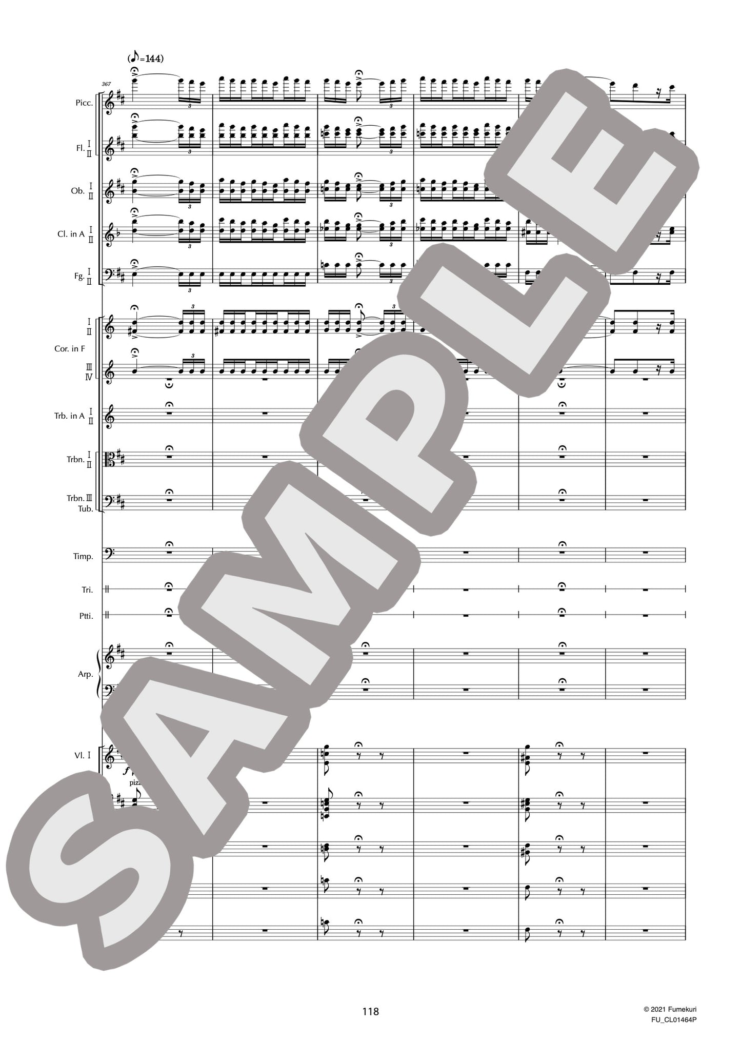 交響組曲「シェヘラザード」作品35(RIMSKY-KORSAKOV) / クラシック・オリジナル楽曲【中上級】