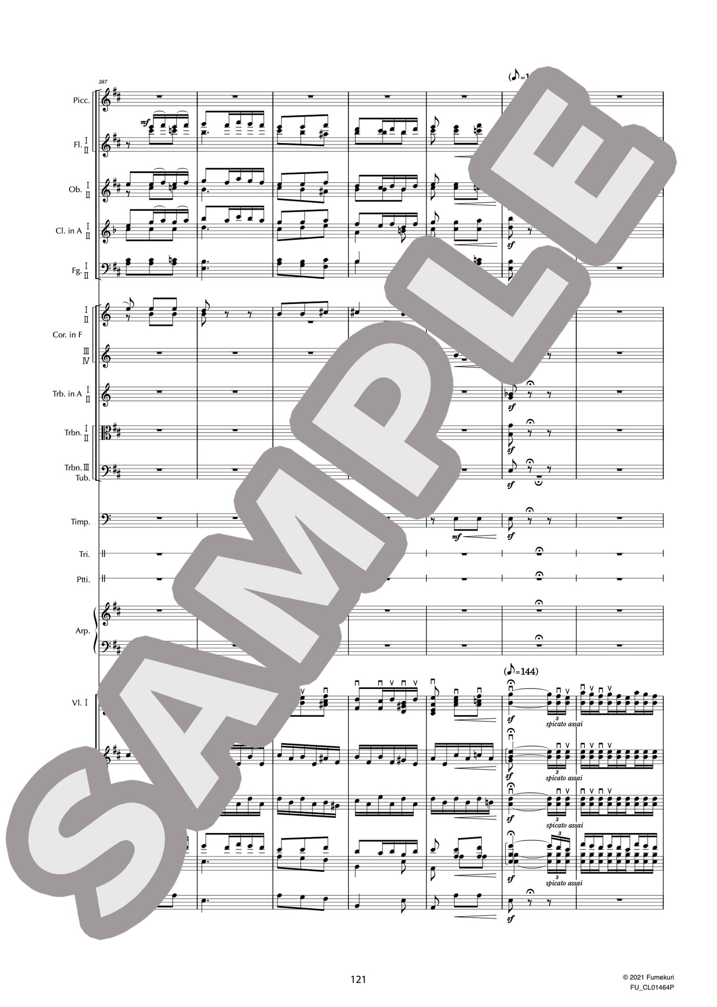 交響組曲「シェヘラザード」作品35(RIMSKY-KORSAKOV) / クラシック・オリジナル楽曲【中上級】