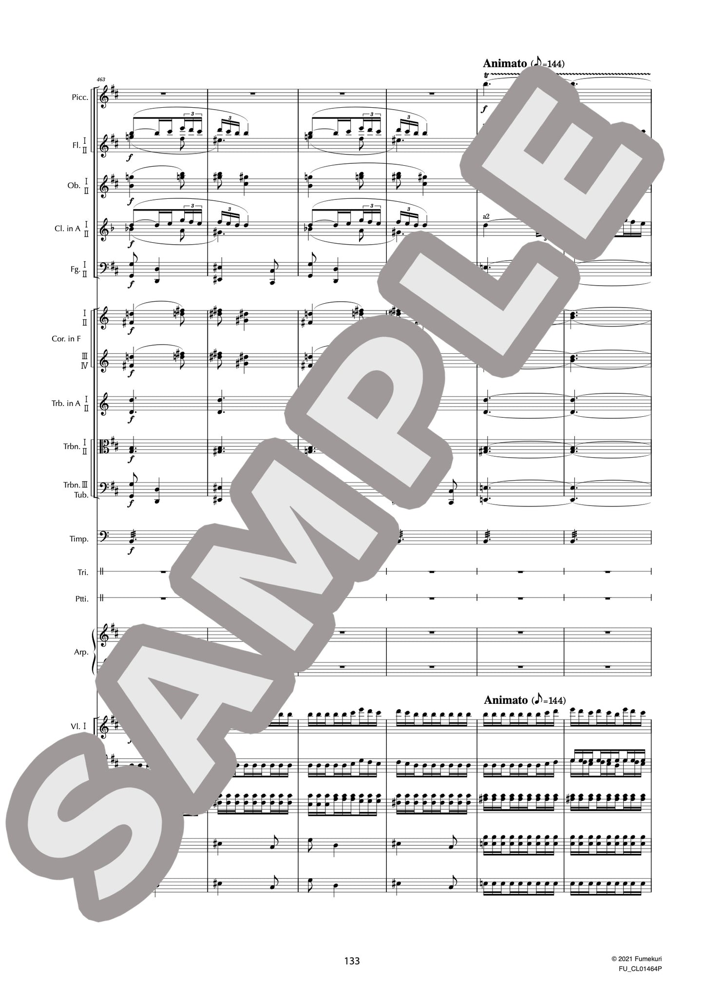 交響組曲「シェヘラザード」作品35(RIMSKY-KORSAKOV) / クラシック・オリジナル楽曲【中上級】