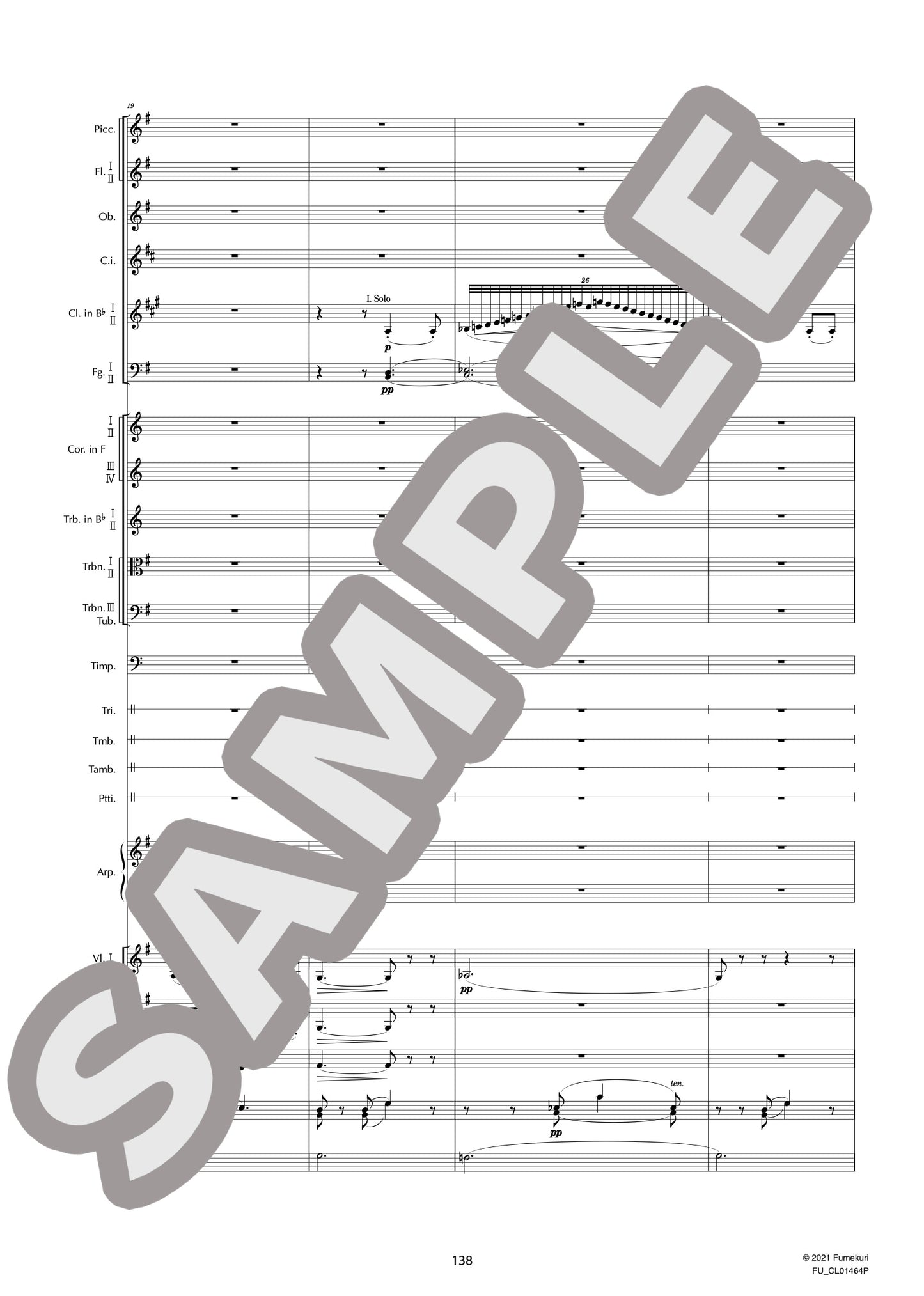 交響組曲「シェヘラザード」作品35(RIMSKY-KORSAKOV) / クラシック・オリジナル楽曲【中上級】