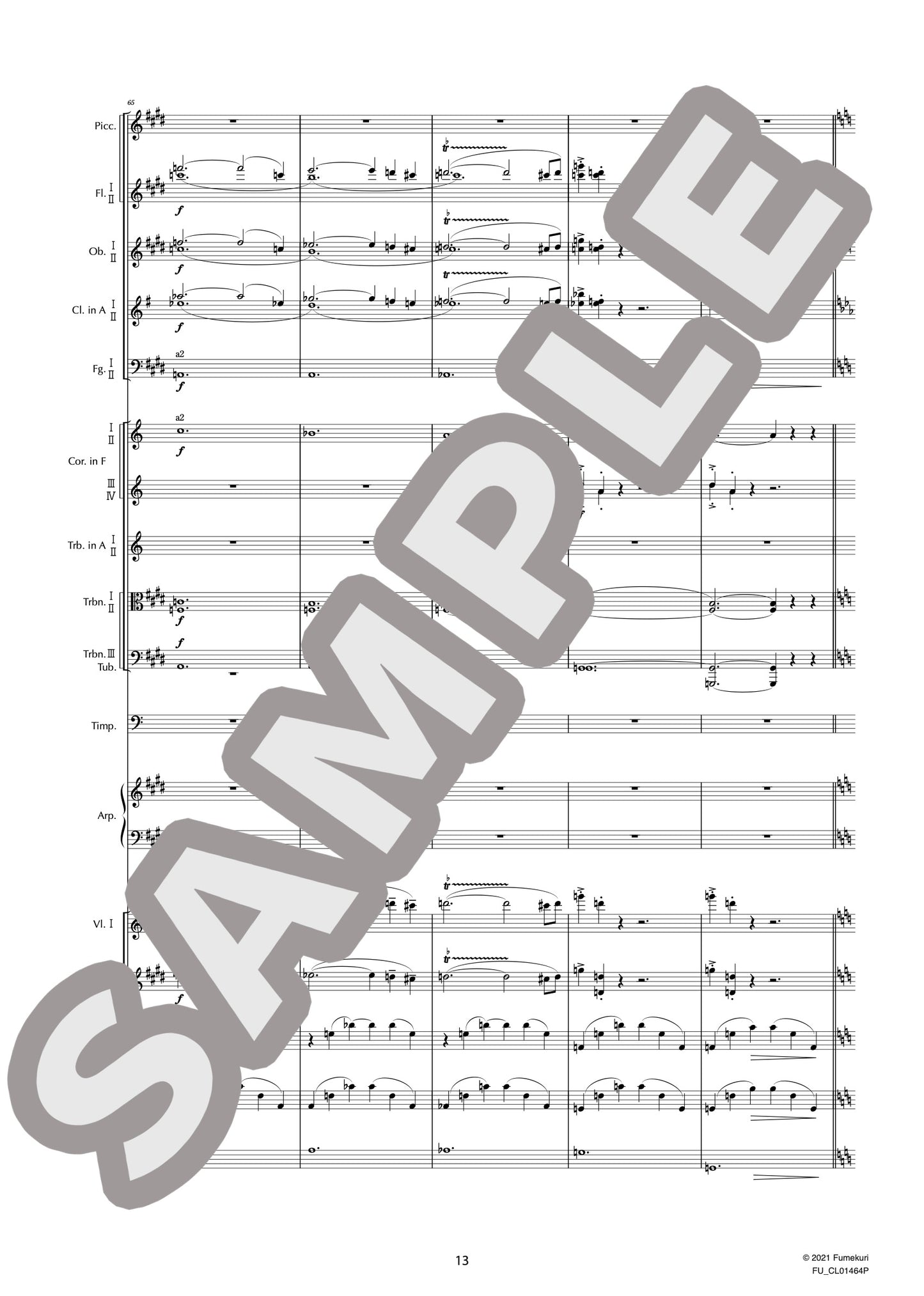 交響組曲「シェヘラザード」作品35(RIMSKY-KORSAKOV) / クラシック・オリジナル楽曲【中上級】
