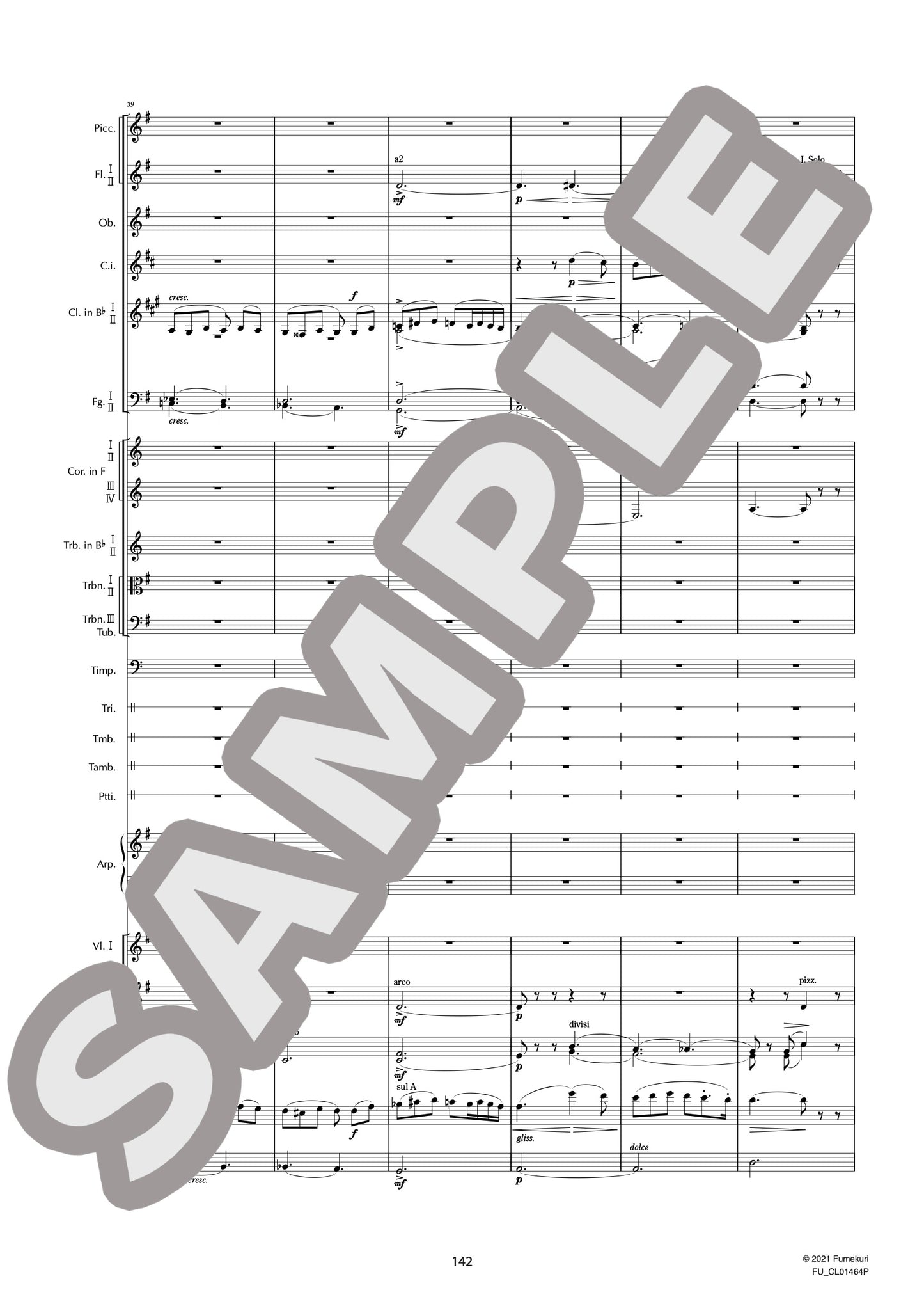 交響組曲「シェヘラザード」作品35(RIMSKY-KORSAKOV) / クラシック・オリジナル楽曲【中上級】