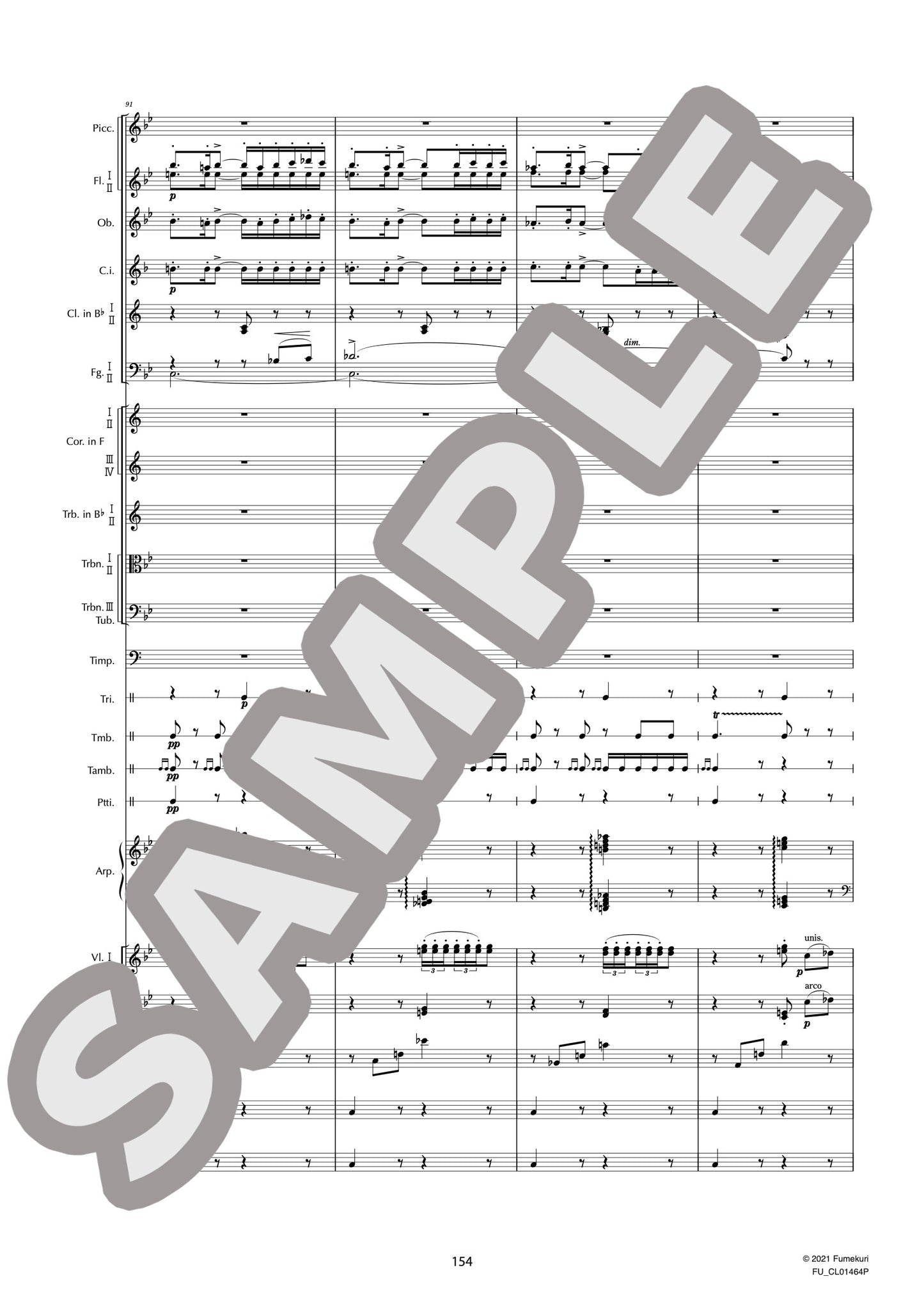 交響組曲「シェヘラザード」作品35(RIMSKY-KORSAKOV) / クラシック・オリジナル楽曲【中上級】