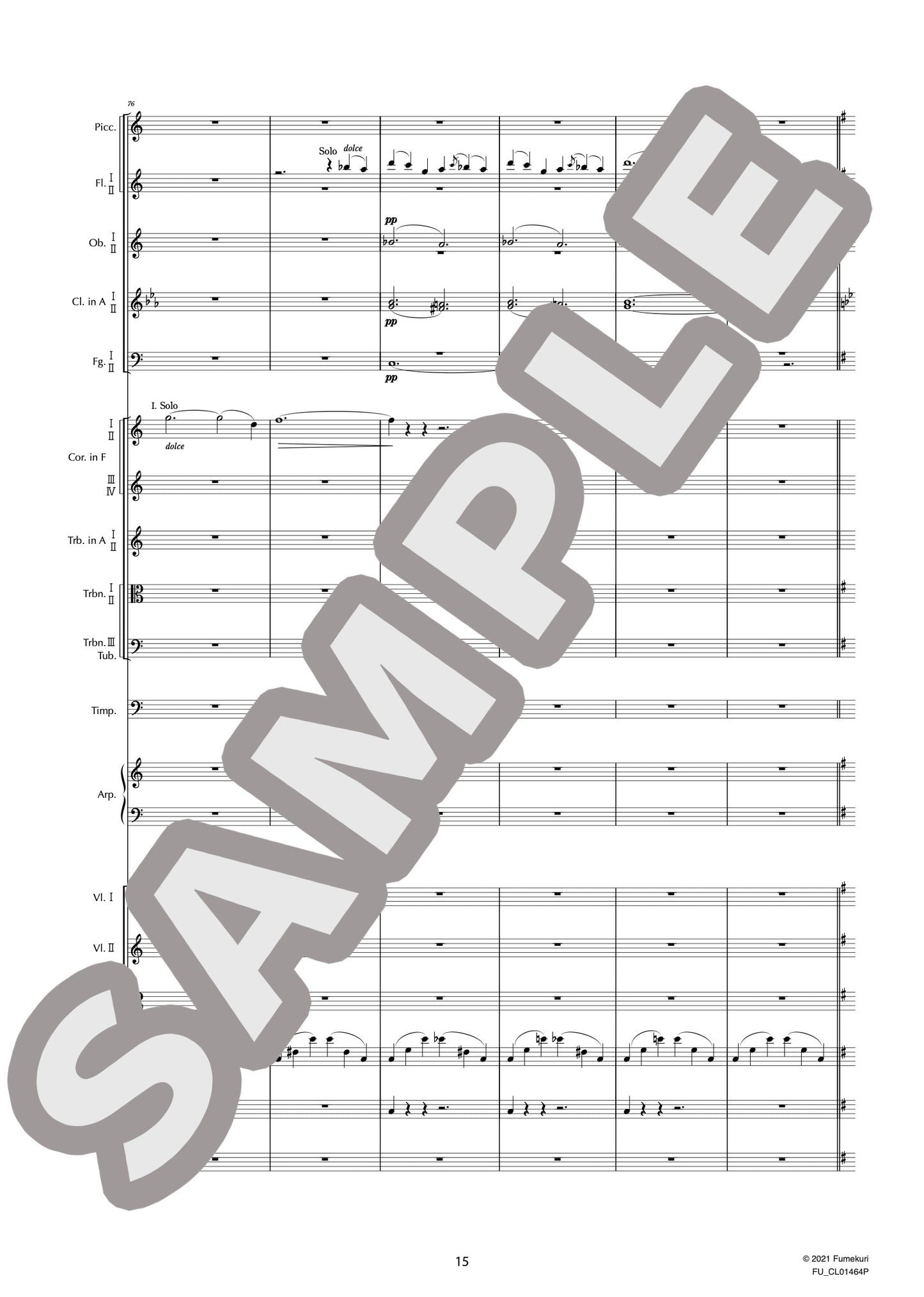 交響組曲「シェヘラザード」作品35(RIMSKY-KORSAKOV) / クラシック・オリジナル楽曲【中上級】