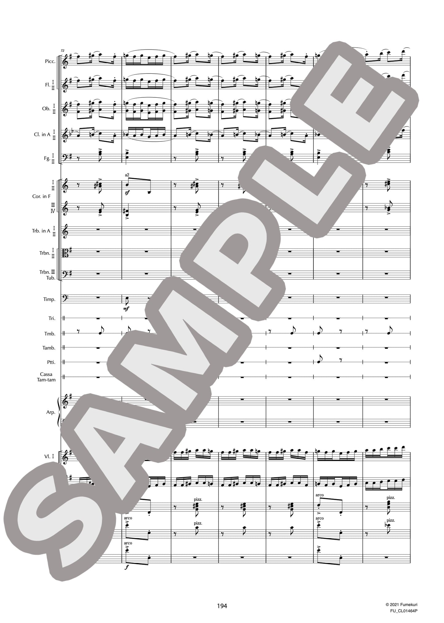 交響組曲「シェヘラザード」作品35(RIMSKY-KORSAKOV) / クラシック・オリジナル楽曲【中上級】